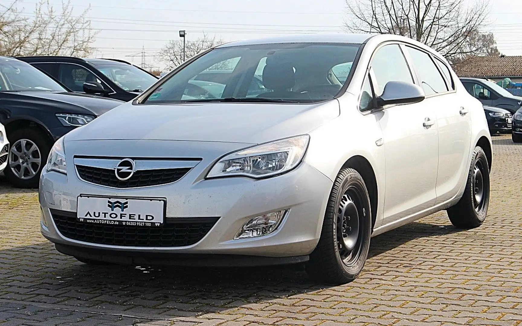 Opel Astra 1.4/VOLL SHEFT/KLIMA/TAGFAHRLICHT/AMBIENTE Silber - 1