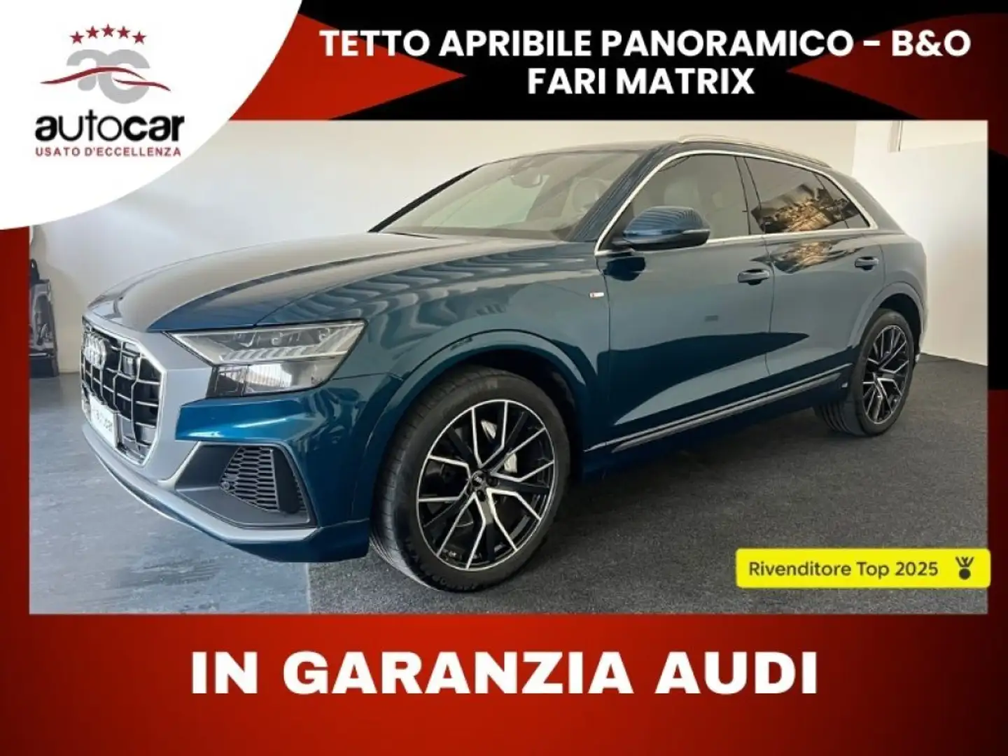 Audi Q8 50 TDI 286 CV quattro tiptronic Sport Groen - 1