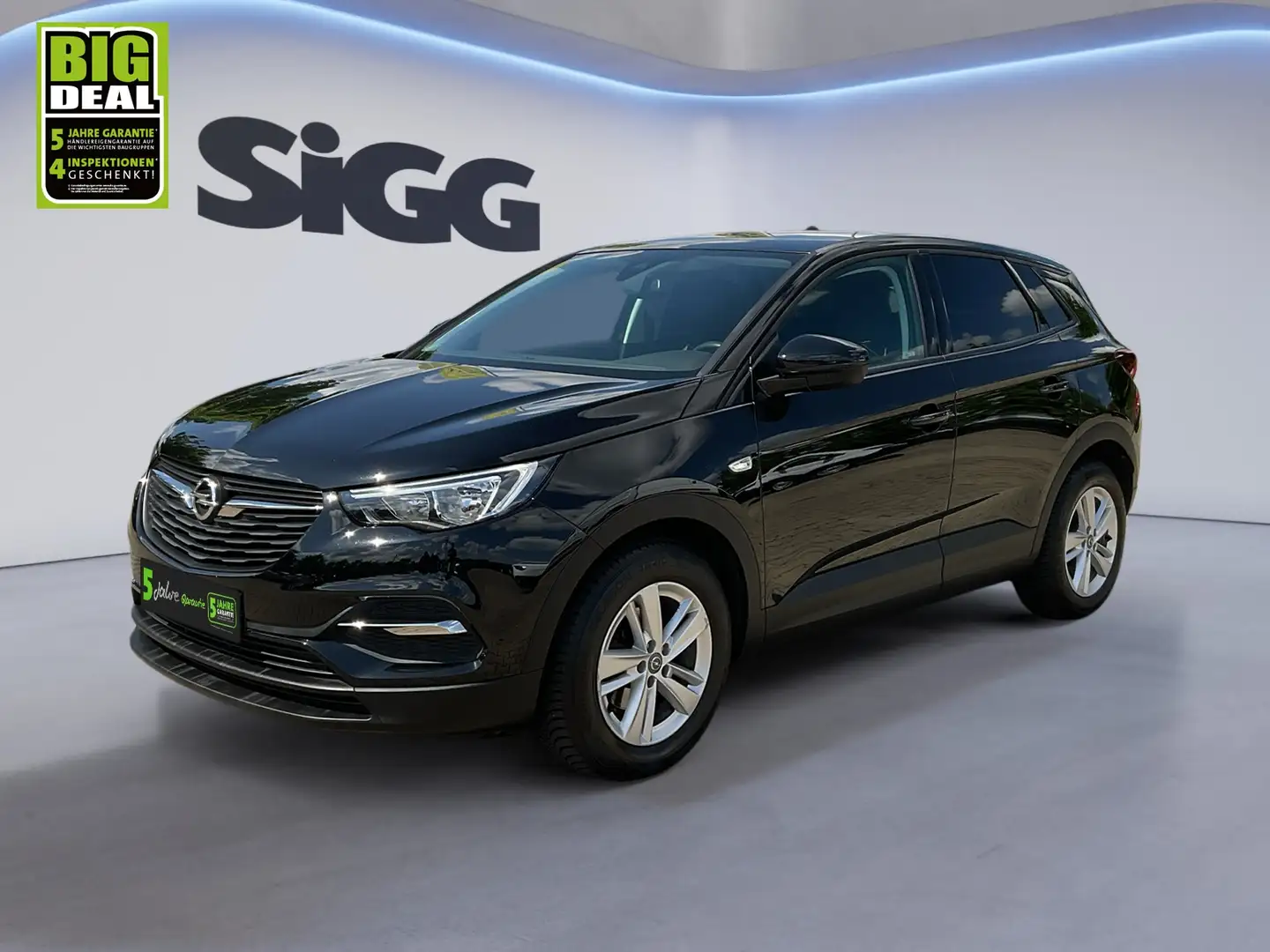 Opel Grandland X 1.2 Turbo Edition mit AHK Schwarz - 2
