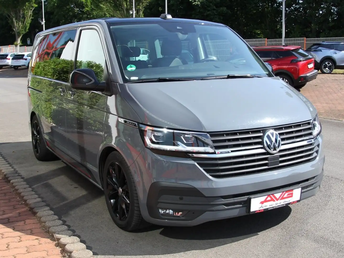 Volkswagen T6 Multivan 4M Gewinde-FWK AHK Standheiz LED AdaptivTempo Grau - 2