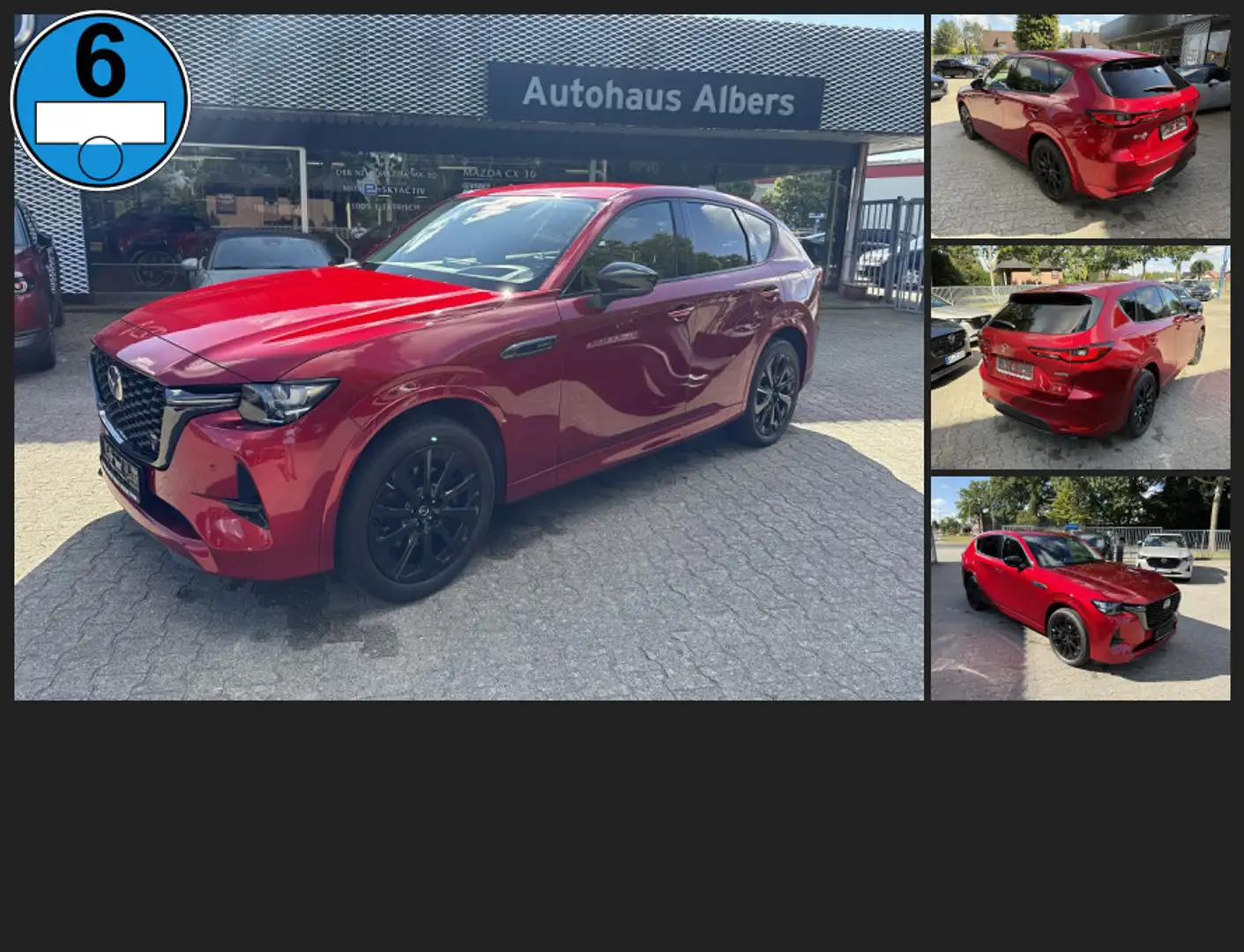 Mazda CX-60 2.5L e-Skyactiv PHEV Homura, LEDER, 360°Kamera, BO Noir - 1