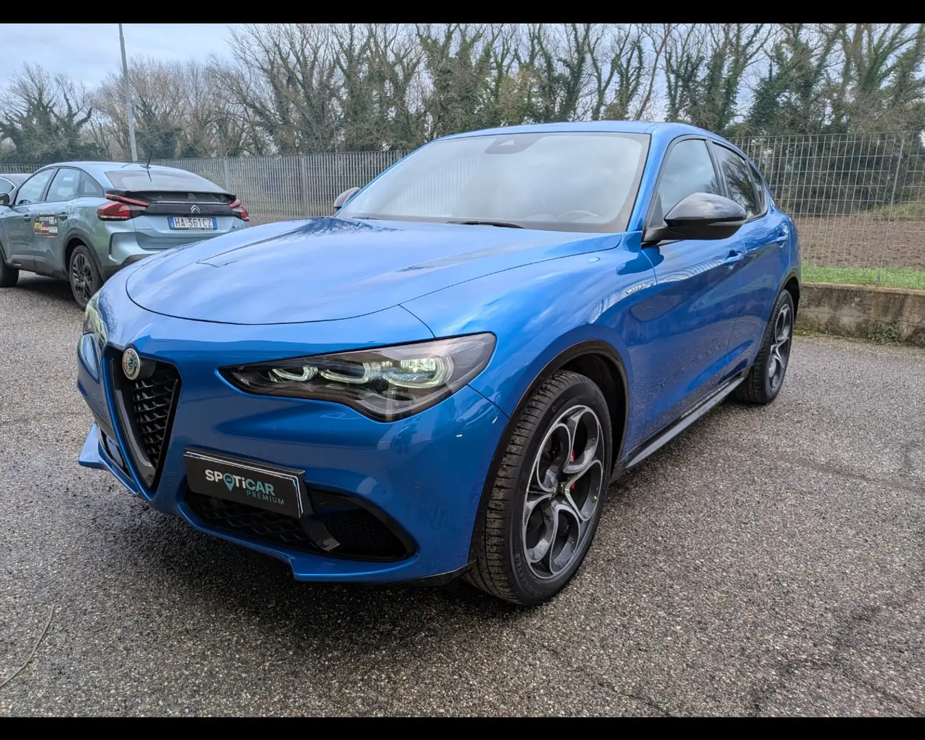Alfa Romeo Stelvio 2.2 Turbo Veloce Bleu - 1