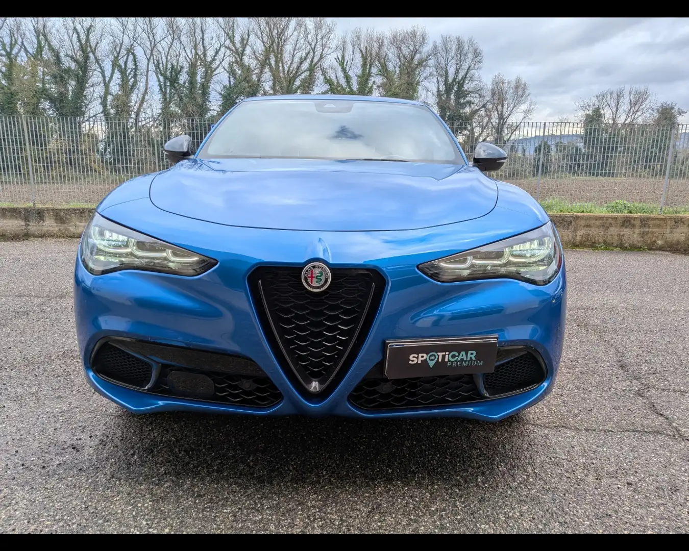 Alfa Romeo Stelvio 2.2 Turbo Veloce Bleu - 2