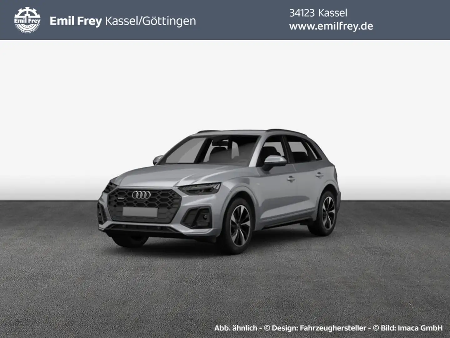 Audi Q5 40 TFSI quattro|AHK|virutal|MATRIX|AdaptivAir|S Silber - 1