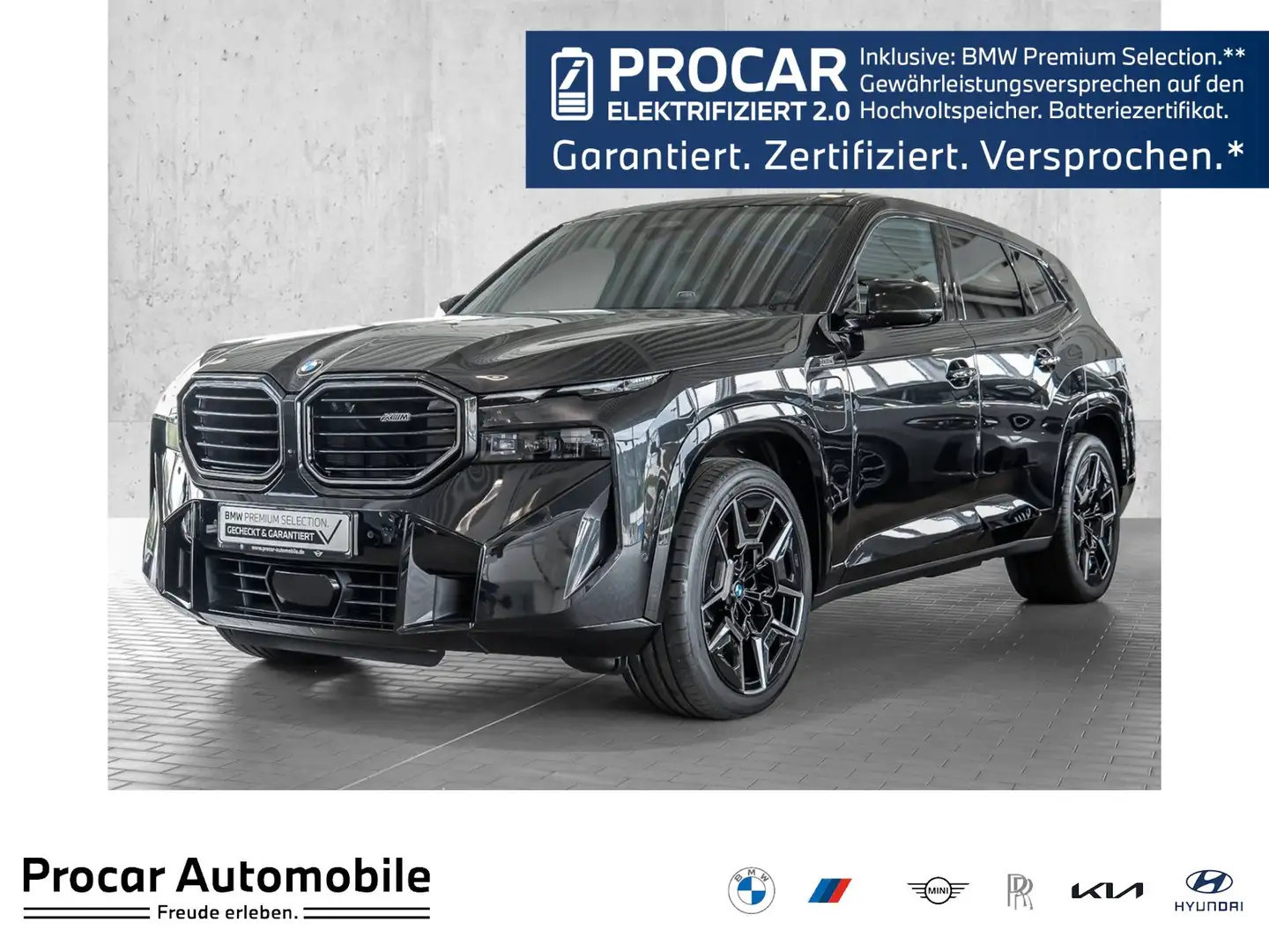 BMW XM 50e UPE 140.000 22Zoll DrivingA.Prof. AHK Soft-Cl. Noir - 1