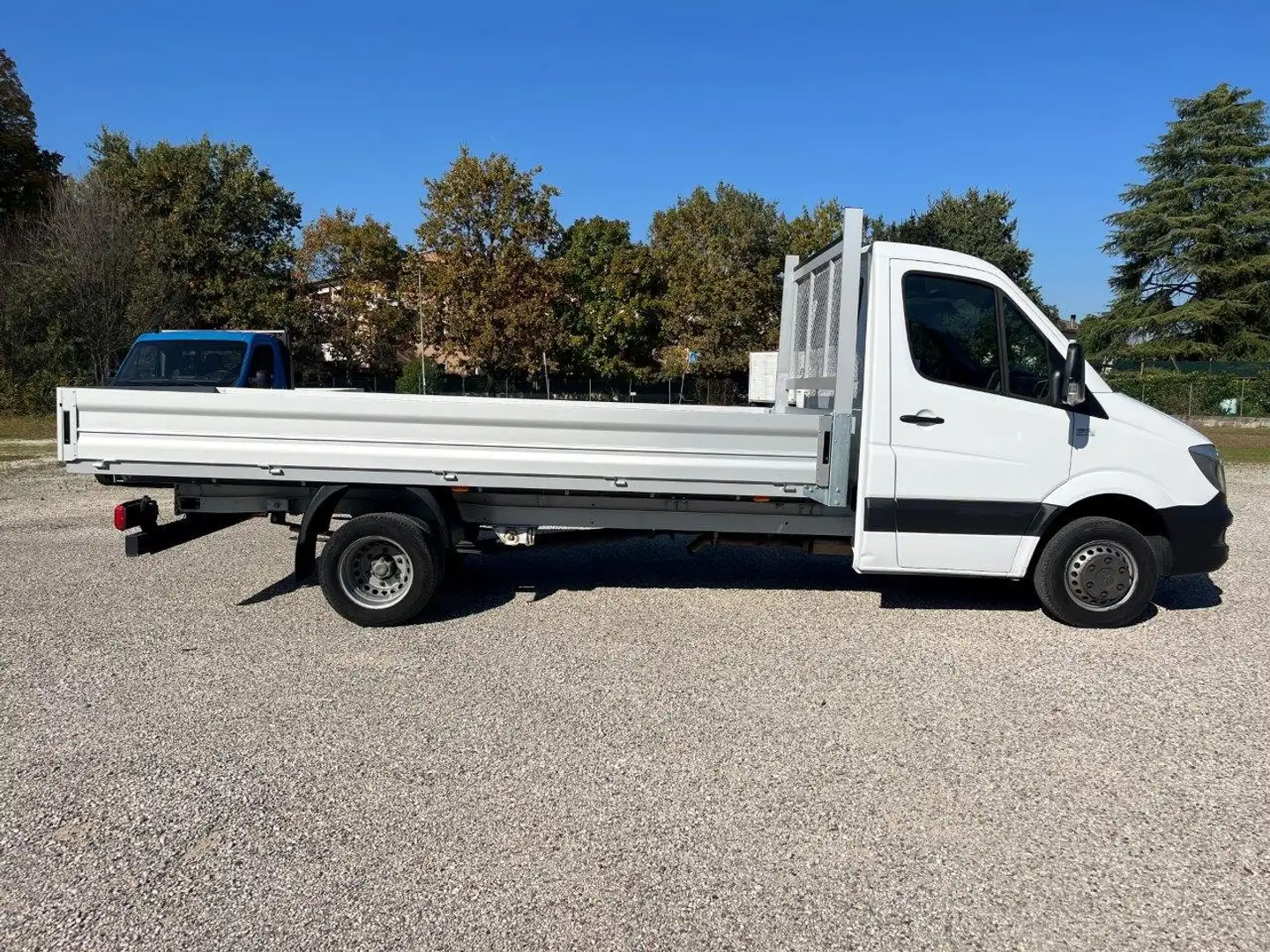 Mercedes-Benz Sprinter 414 cdi Cassone 4,50 mt Alluminio Blanc - 2