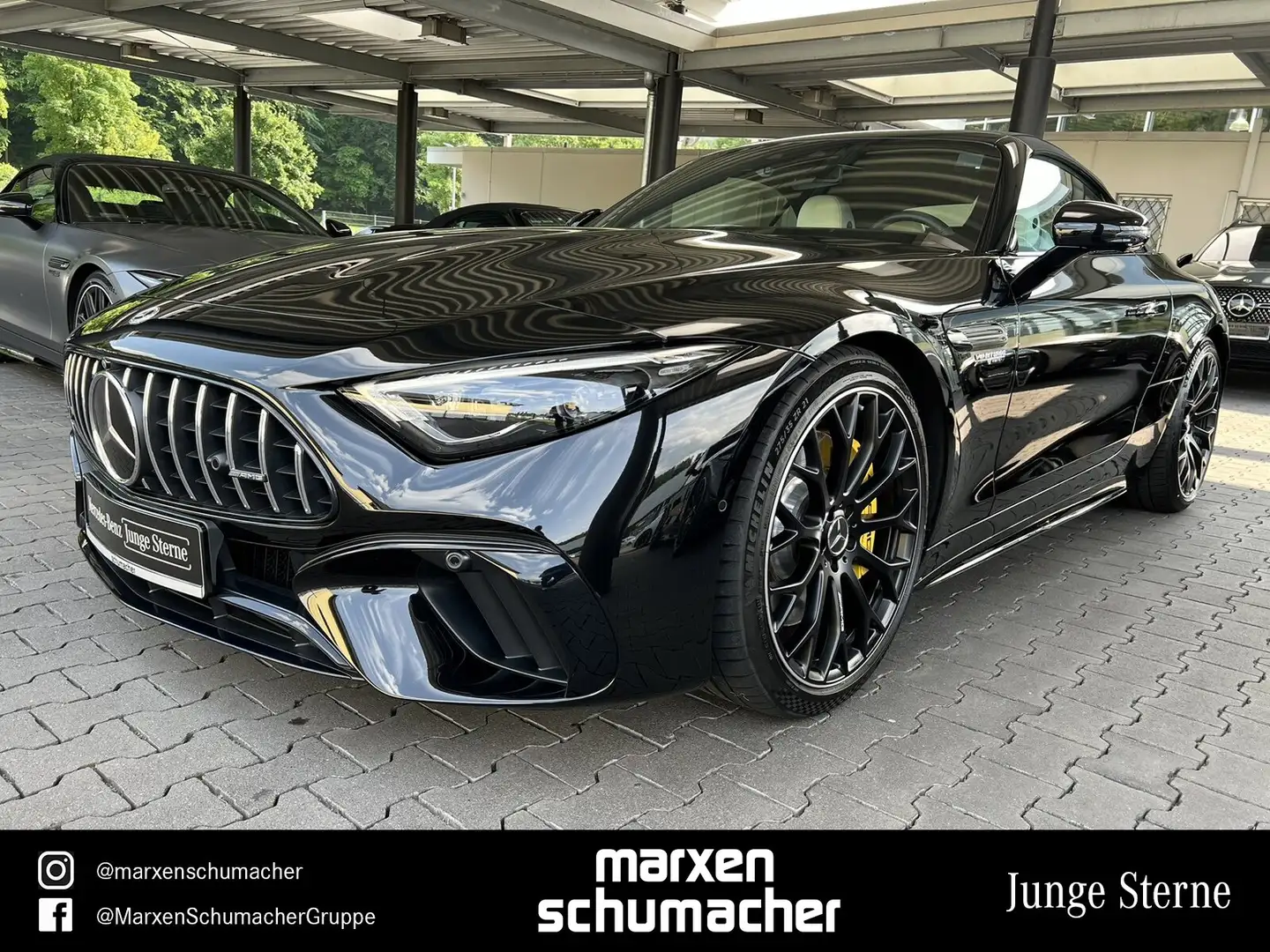 Mercedes-Benz SL 63 AMG AMG SL 63 4M+ Massage+Night+Carbon+Kristallweiss Schwarz - 1