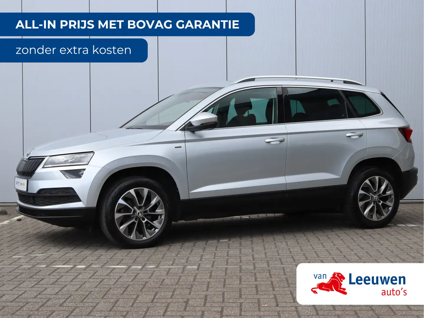 Skoda Karoq 1.5 TSI ACT Clever | Keyless | Navigatie | Voorrui Zilver - 1