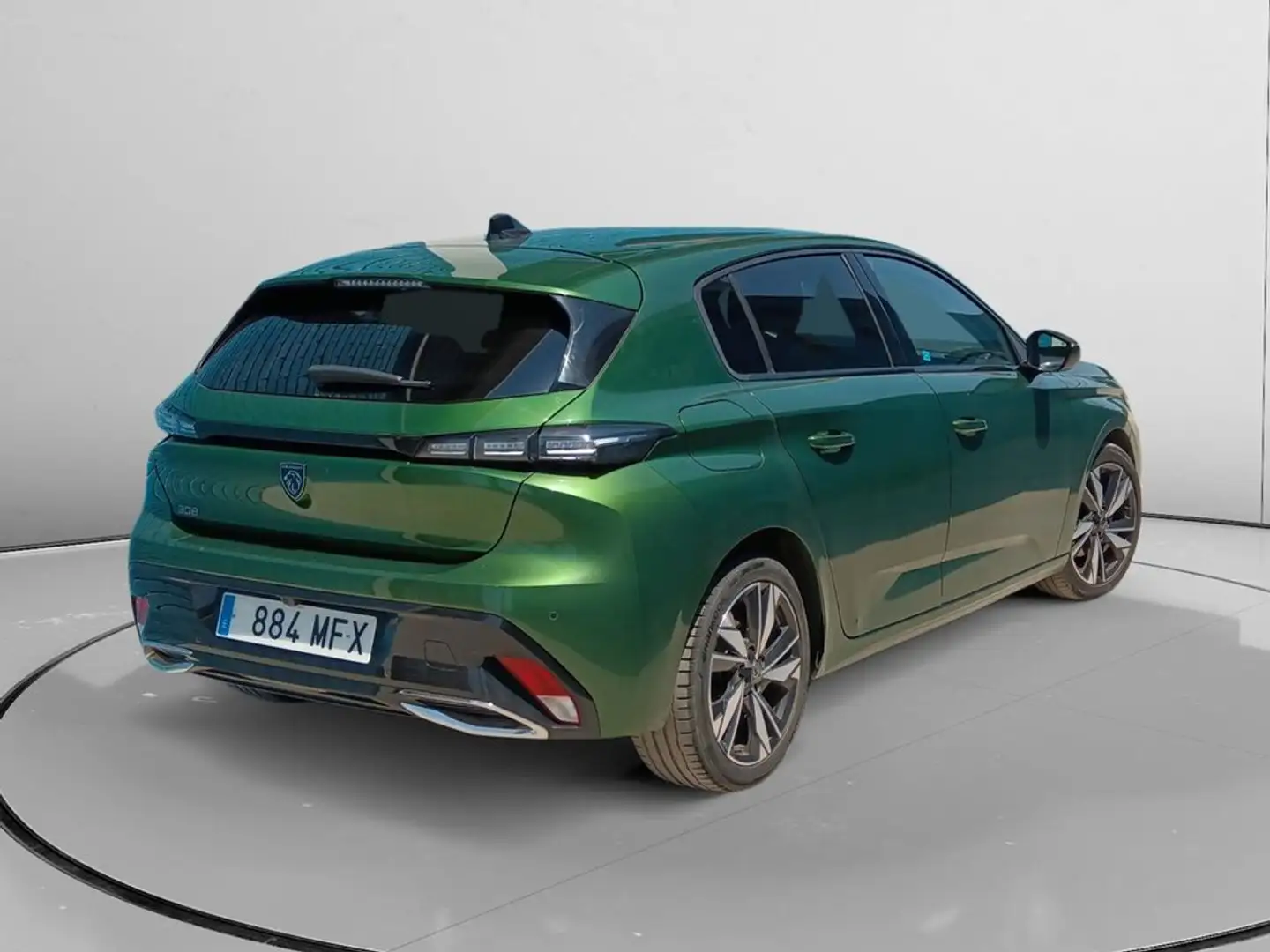 Peugeot 308 1.2 PureTech S&S Allure 130 Grün - 2