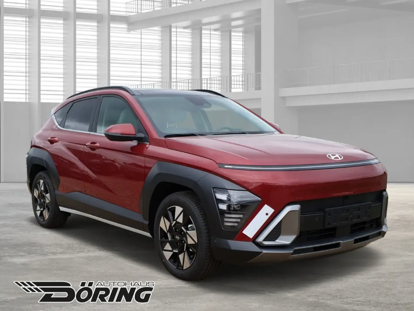 Hyundai KONA HYBRID Prime 1.6 Benzin Automatik 141PS Sitz-Paket Rot - 2