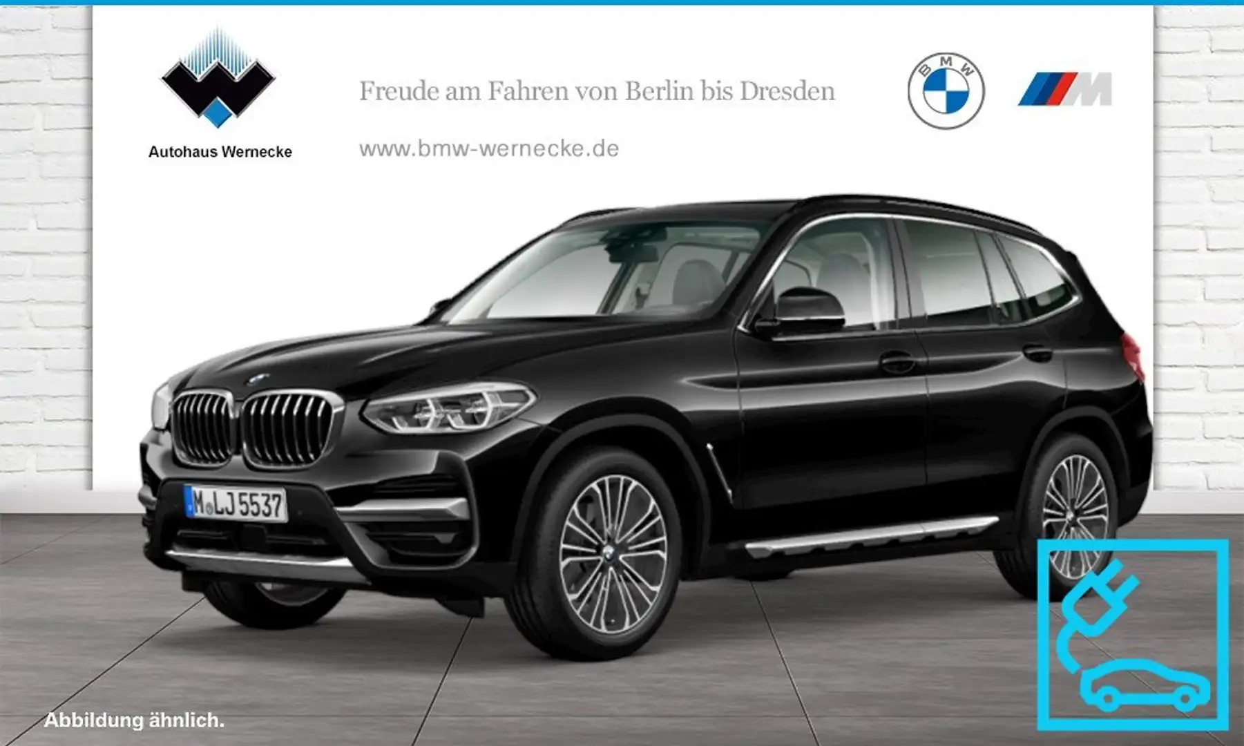 BMW X3 xDrive20d ZA Luxury Line Head-Up HiFi DAB Nero - 1