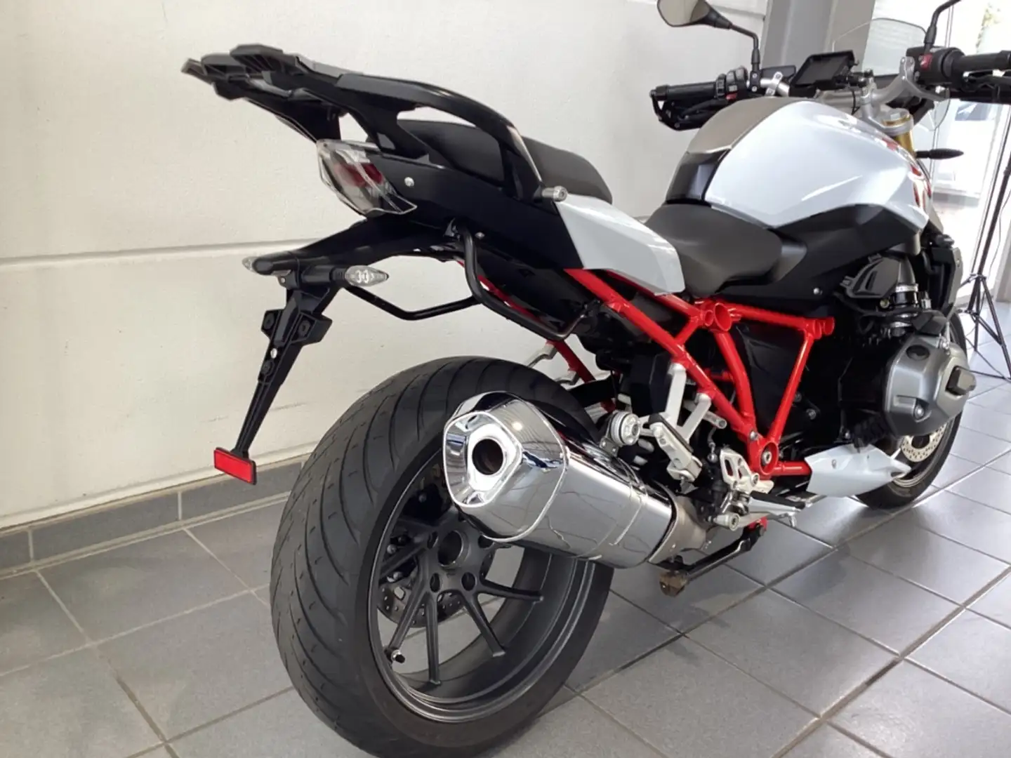 BMW R 1200 R Keyless Tempomat Heizgriffe LED RDC ABS 1JahrGaran Blanc - 2