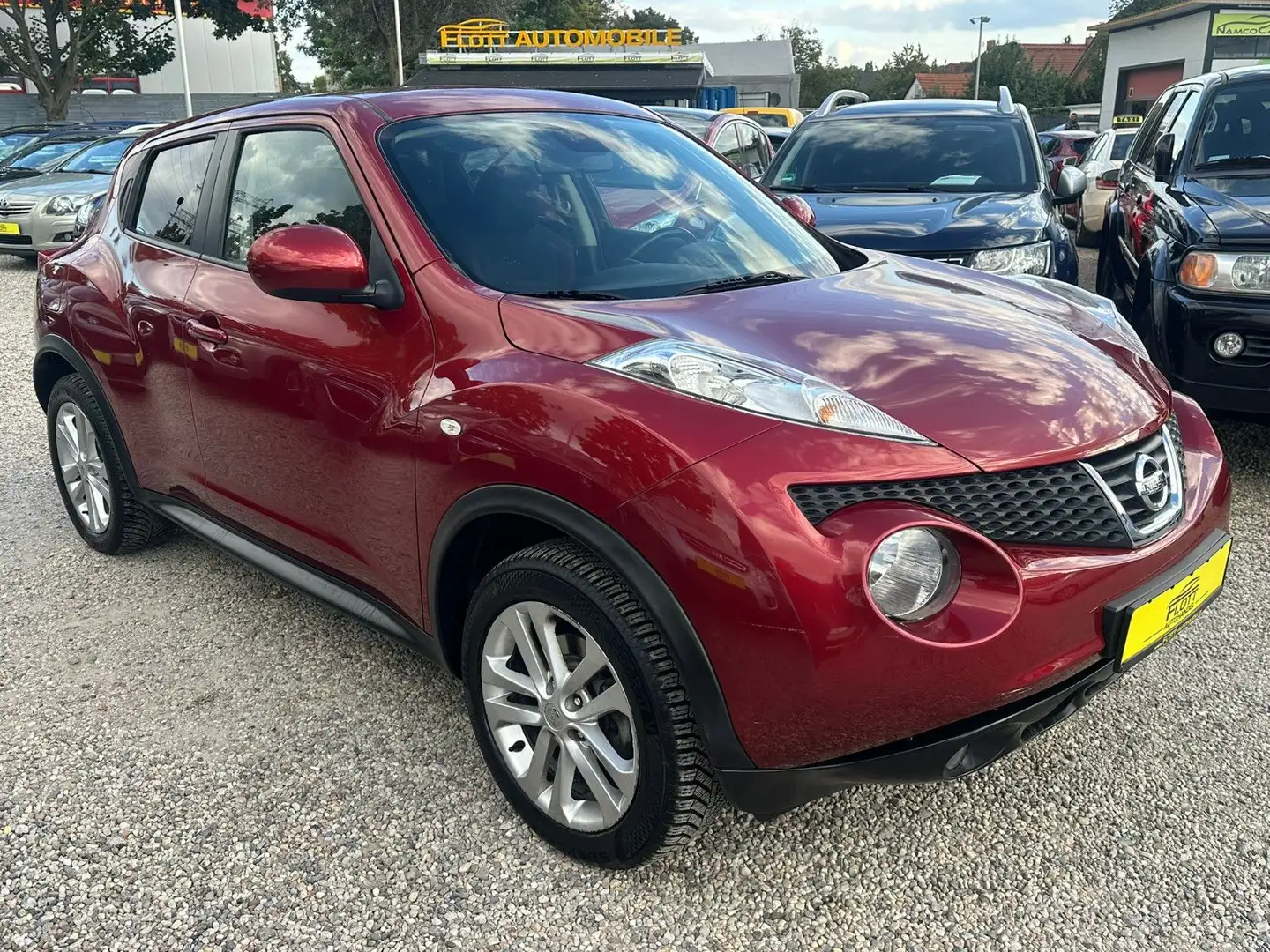 Nissan Juke *Aut.*4x4*Navi*53TKM*SitzH*TÜV Neu Rot - 2