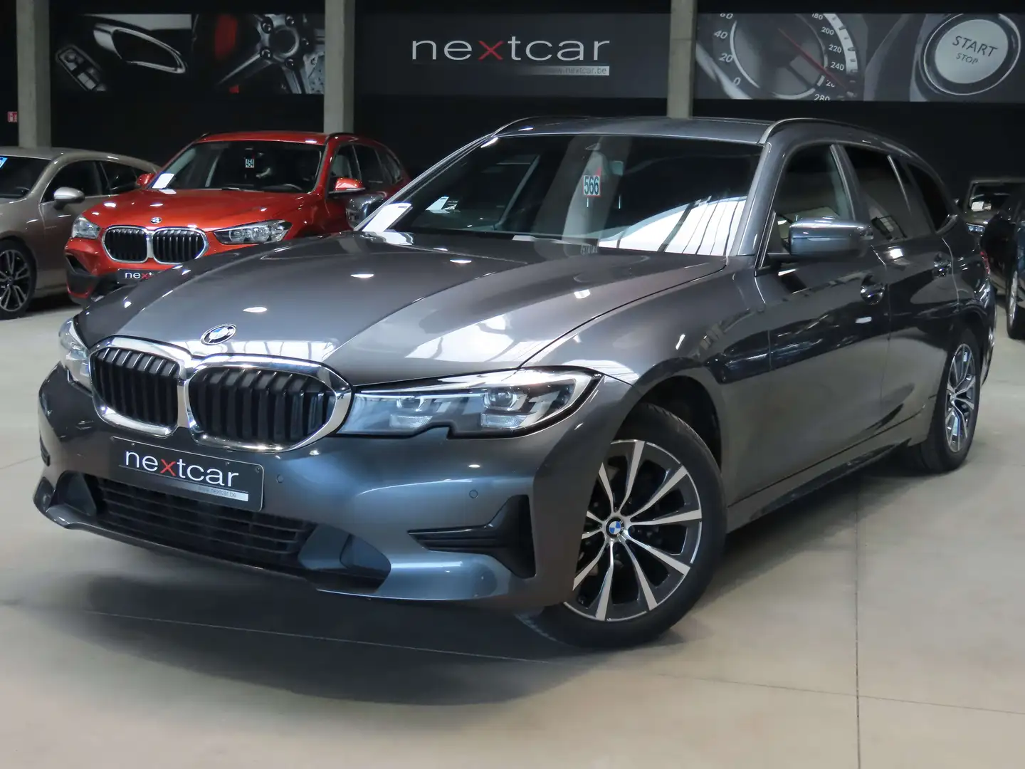 BMW 318 dA Touring G21 *VOLANT M-LED-17\-NAVI-CRUISE* Gris - 1