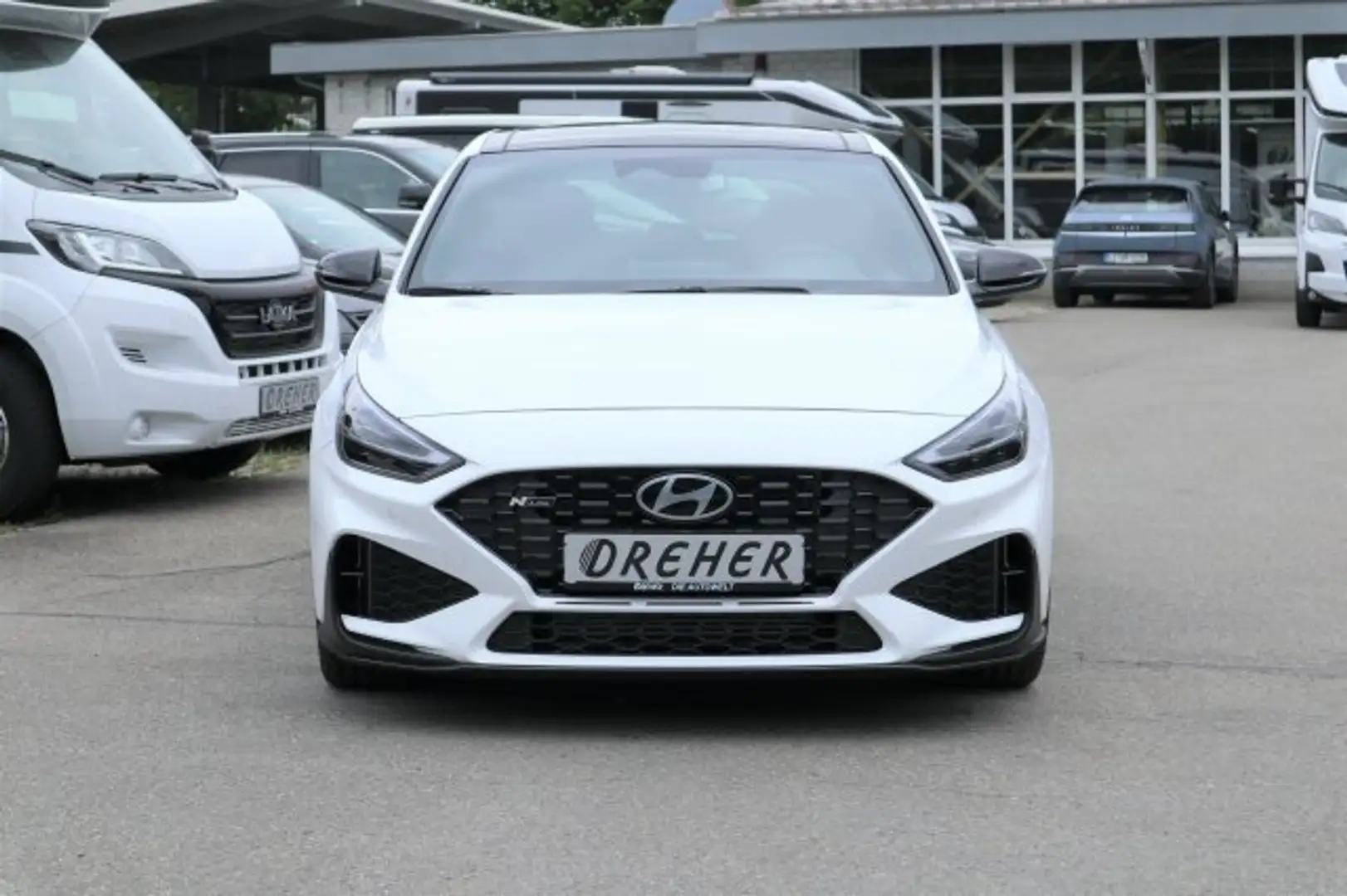 Hyundai i30 i30 N Line Panoramadach Sitzhzg Kamera uvm Navi Blanc - 2