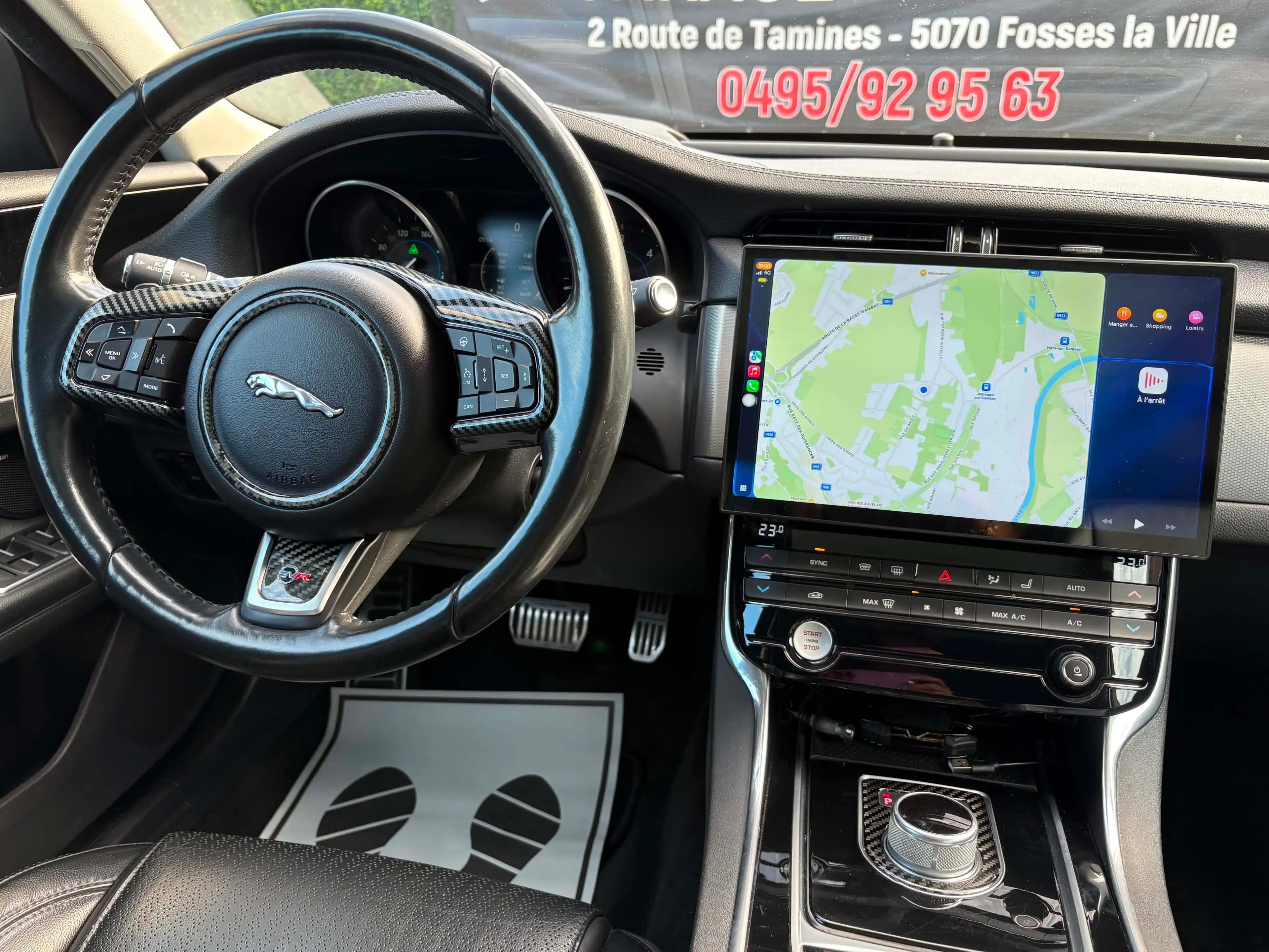 Jaguar XF 2.0d-Euro6b-Boite Automatique-Led-Pdc-Caméra-Toit Ouvrant-Carplay-Keyless Go...Toutes Options !! — photo 4