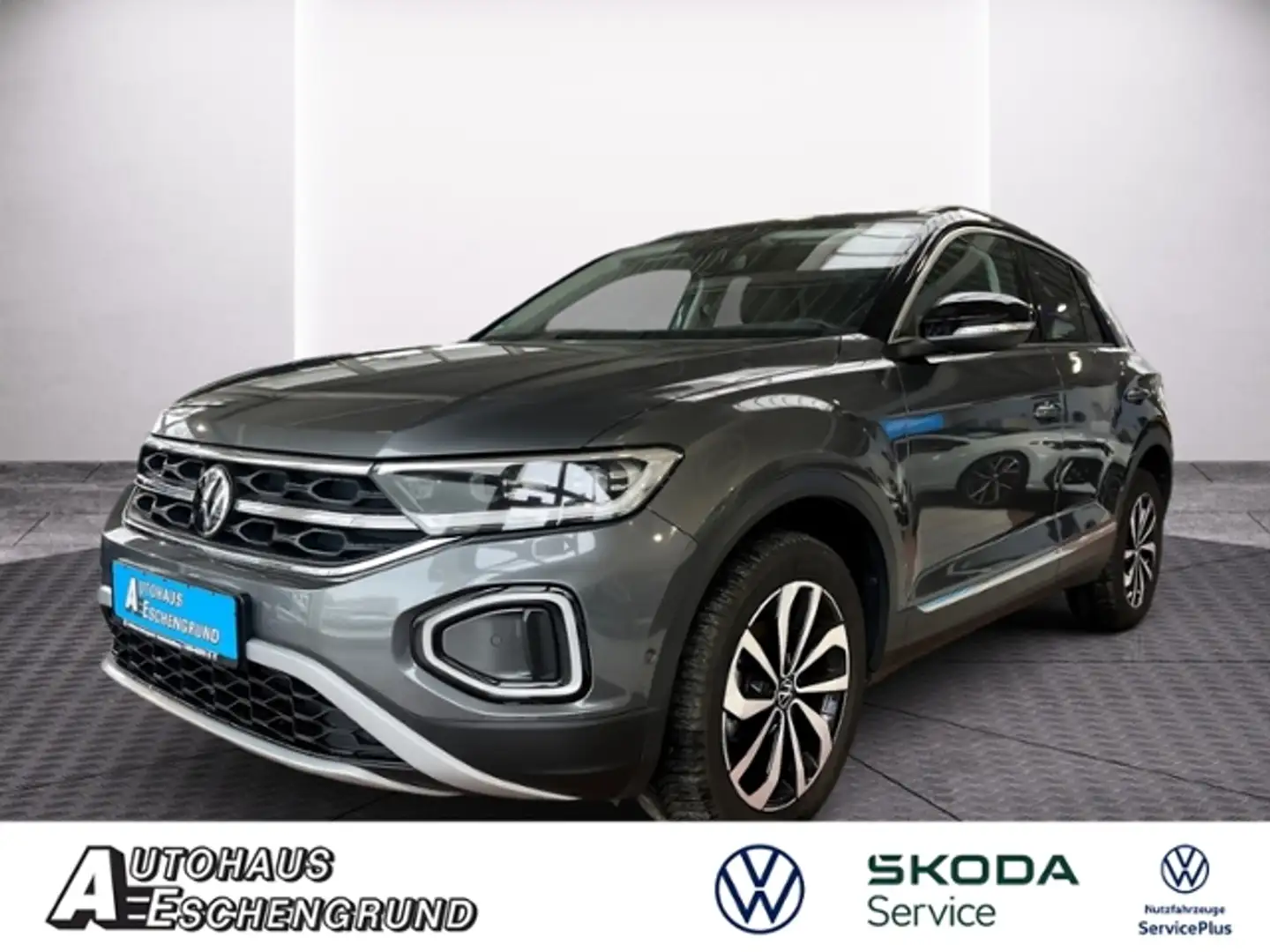 Volkswagen T-Roc 1.5 TSI DSG STYLE GJR NAVI APP-CONNECT Gris - 1