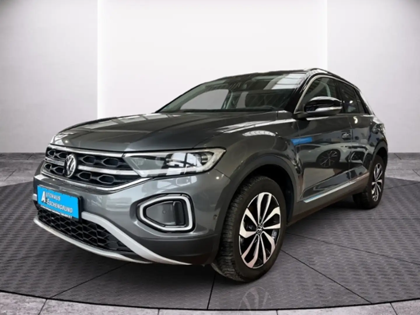 Volkswagen T-Roc 1.5 TSI DSG STYLE GJR NAVI APP-CONNECT Gris - 2