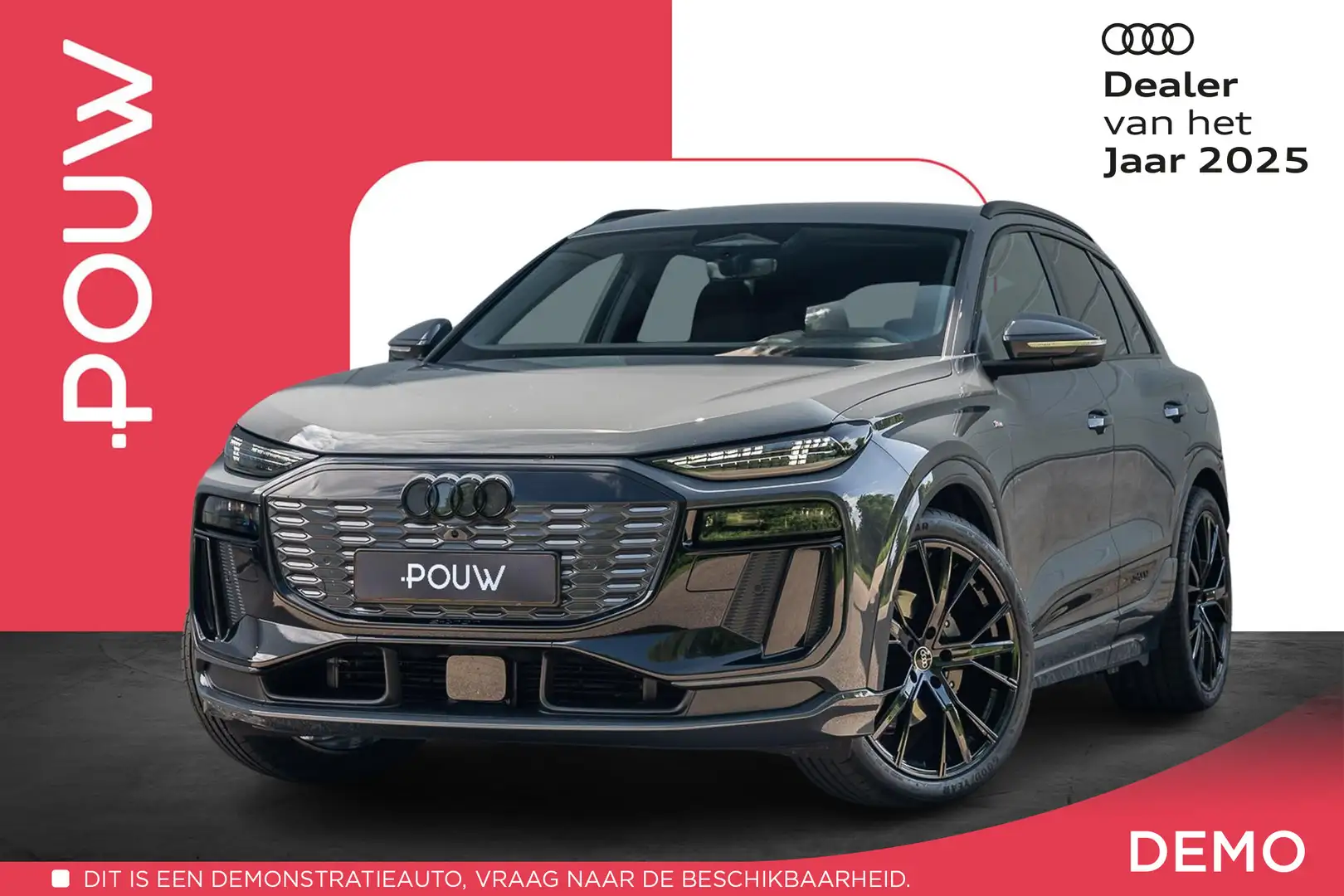 Audi Q6 e-tron 252pk Launch Edition 83 kWh | Tech Plus Pak Szary - 1