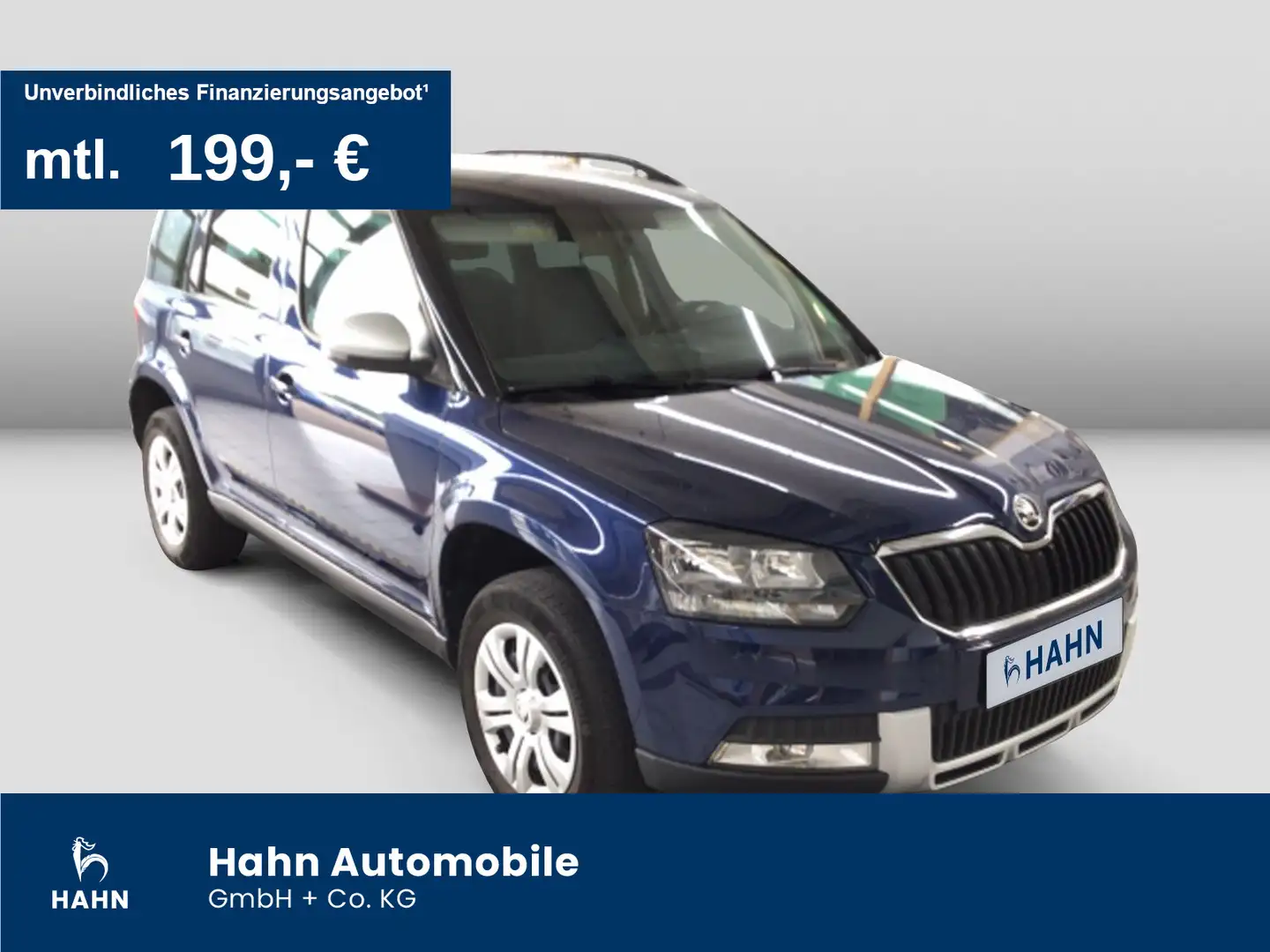 Skoda Yeti Adventure 1.4TSI Klima AHK SHZ PDC elFH ZV Blau - 1