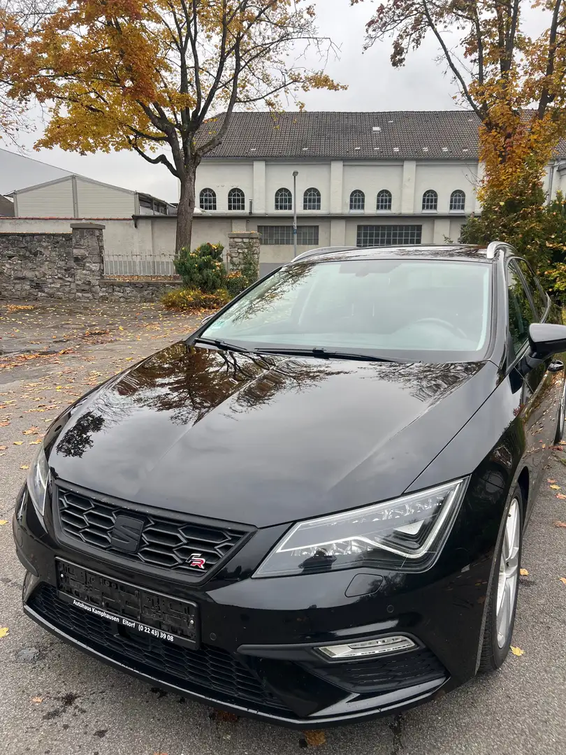 SEAT Leon FR-LED-Navi-103.000 Km! Schwarz - 1