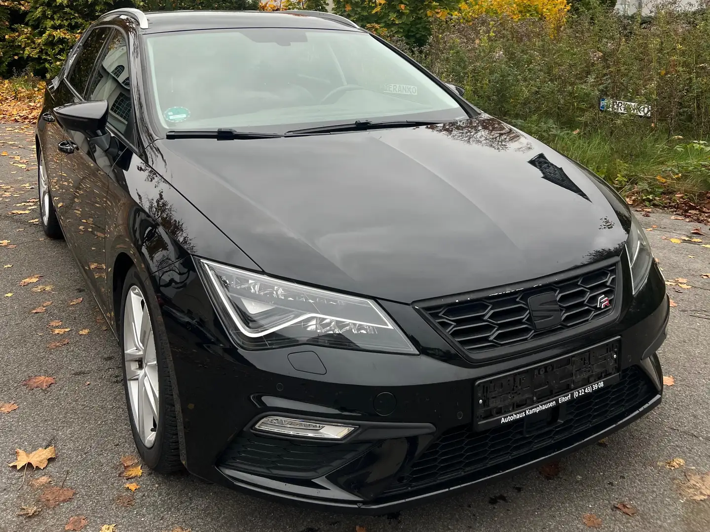 SEAT Leon FR-LED-Navi-103.000 Km! Schwarz - 2