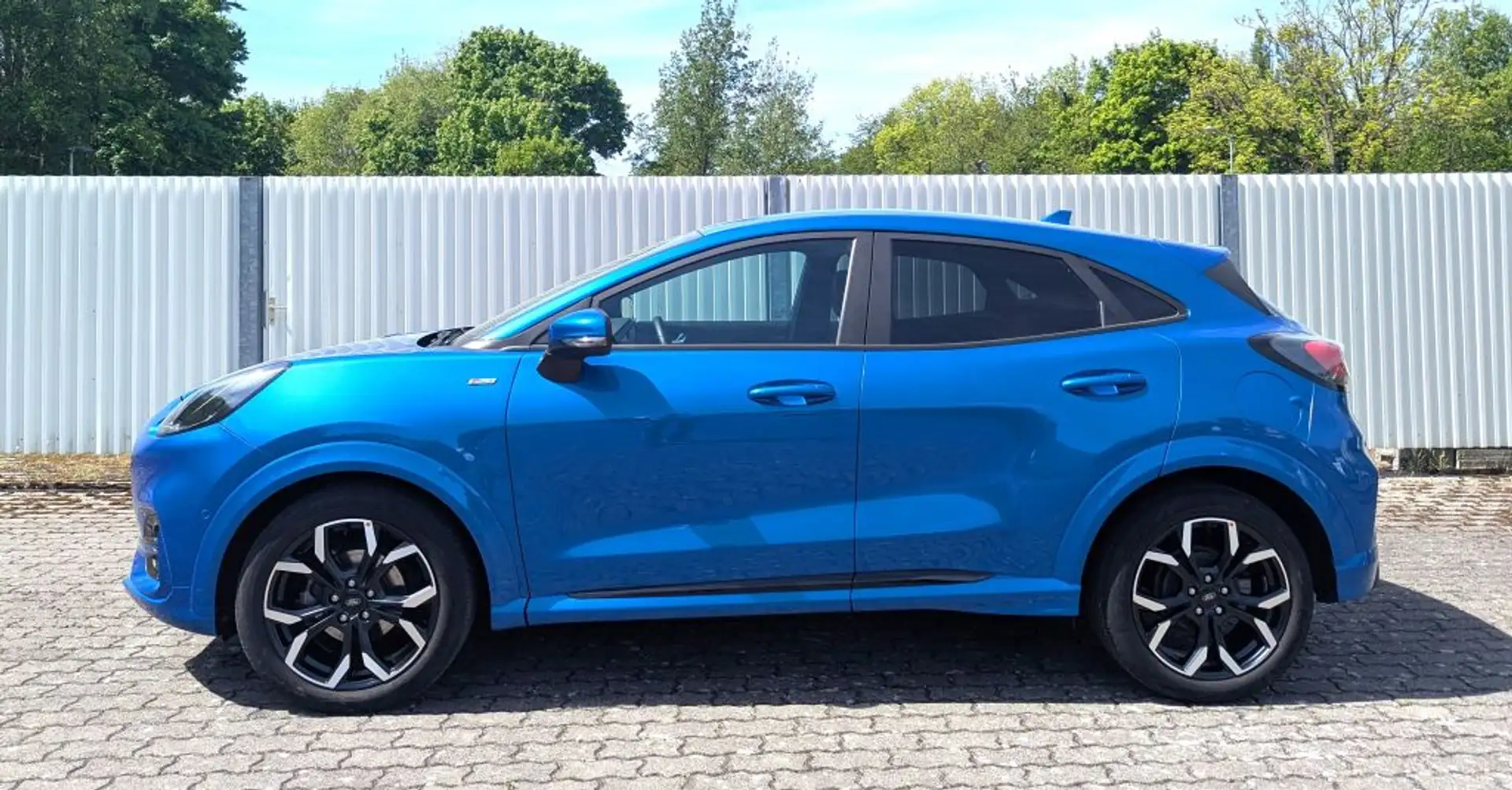Ford Puma 1.0 EcoBoost mHEV ST-LINE X  ACC+Navi+LED+B&O+BLIS Bleu - 2