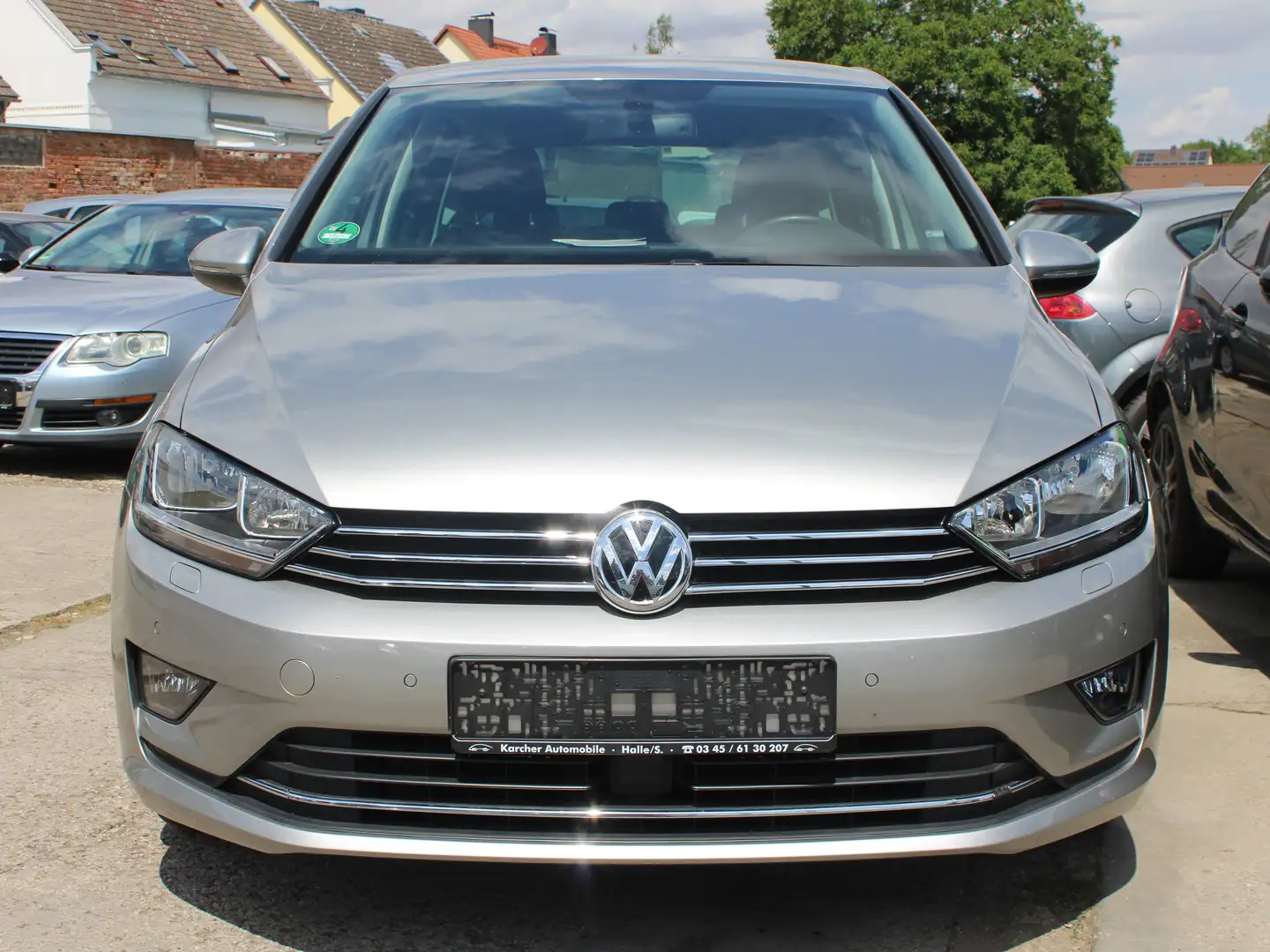 Volkswagen Golf Sportsvan Lounge BMT/Start-Stopp*Klimatronic*SH*PDC* Gris - 2