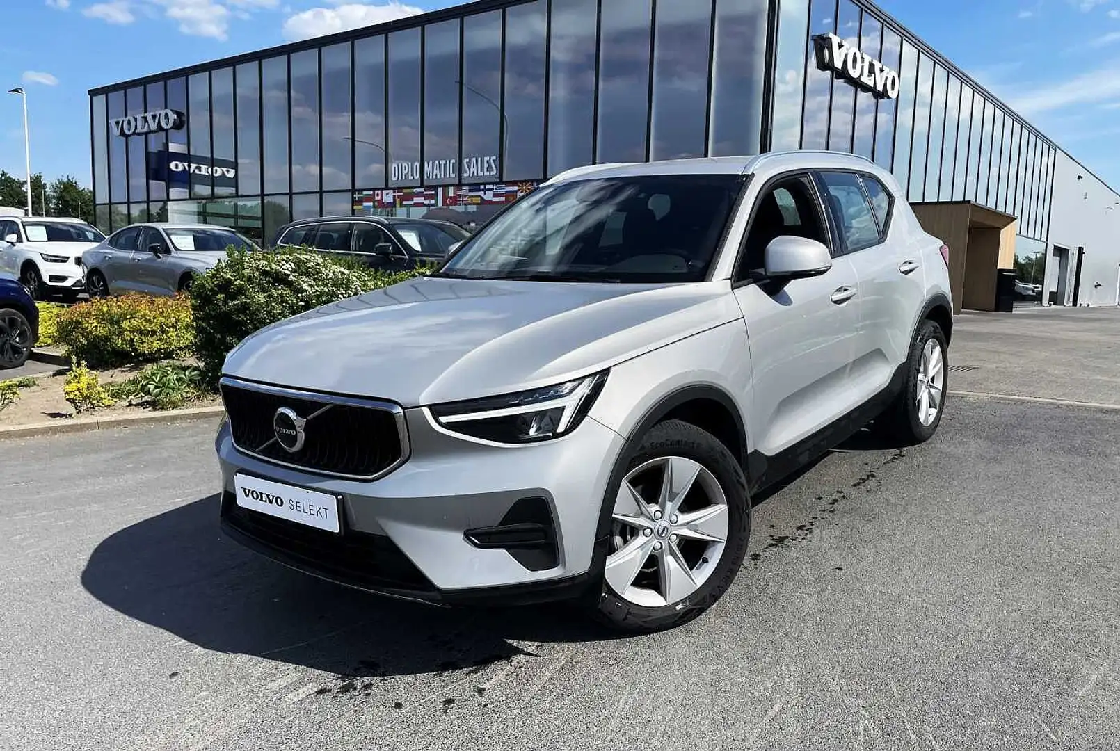 Volvo XC40 T2 Automatique Zilver - 1