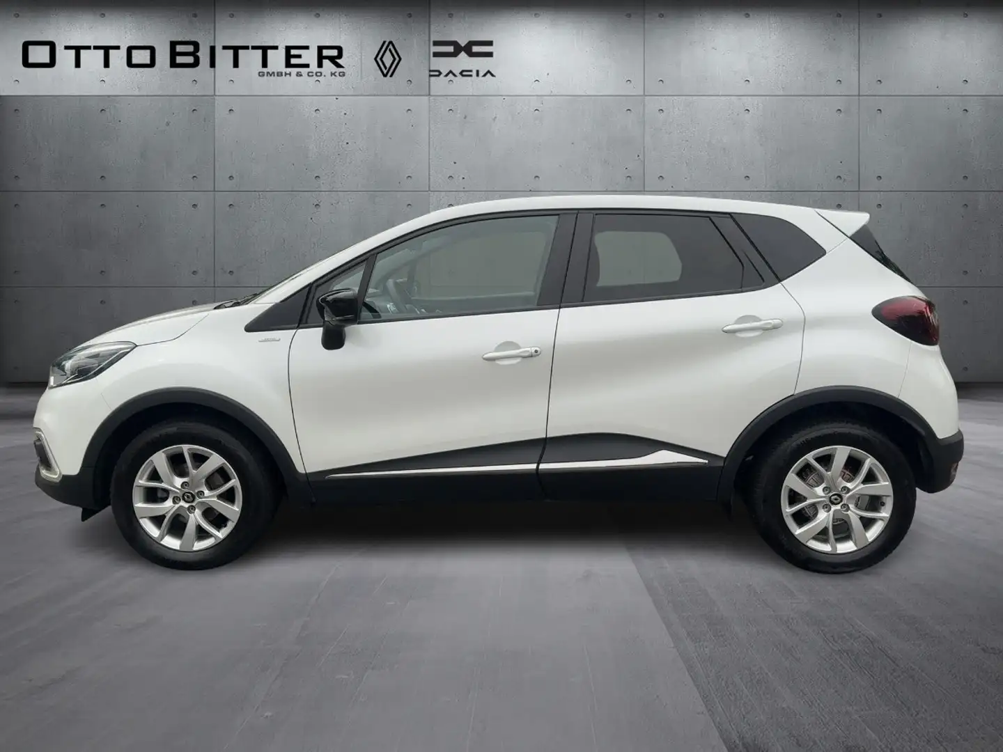 Renault Captur Limited TCe90 SITZH/ALU/KAMERA/GJR/NAVI Blanc - 2