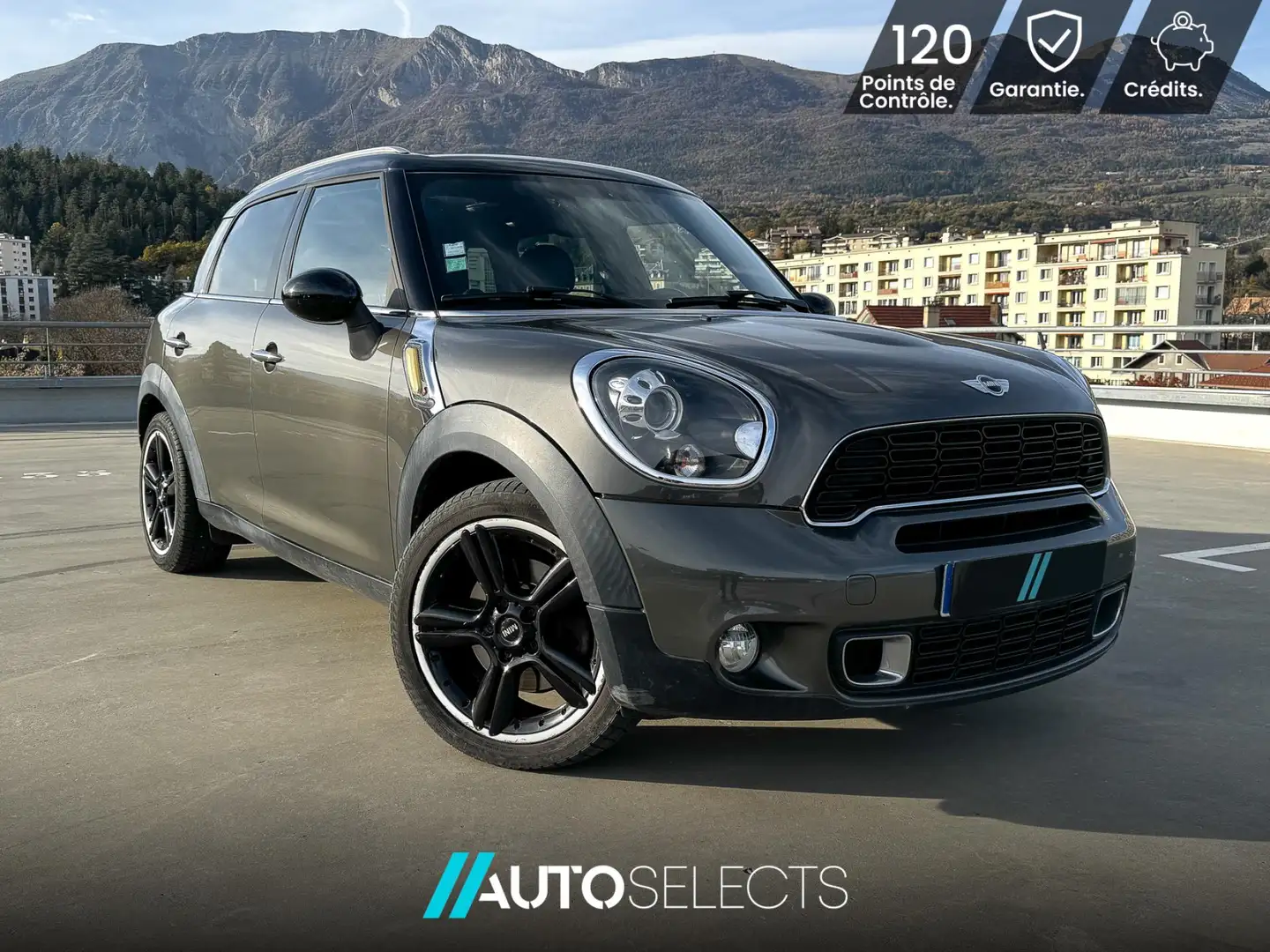 MINI Countryman C COOPER S - ALL4 4X4 - 1.6i - 184cv - BVA | REPROGR Grau - 1