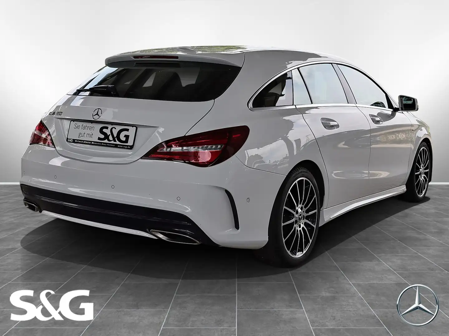 Mercedes-Benz CLA 180 PEAK RüKam+Garmin+LED+ Alb - 2