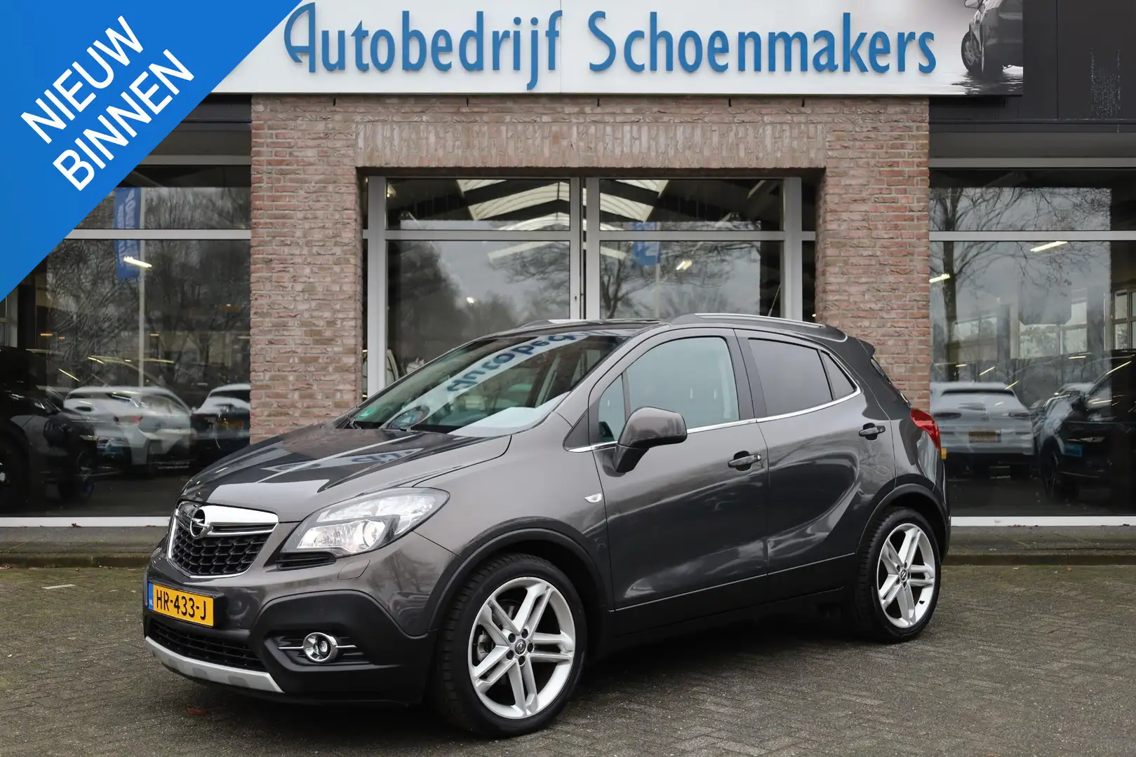 Opel Mokka 1.4 T Cosmo TREKHAAK-AFN PANO LEER STOEL/STUURVERW Gris - 1