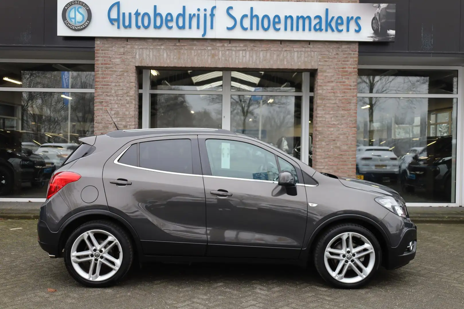 Opel Mokka 1.4 T Cosmo TREKHAAK-AFN PANO LEER STOEL/STUURVERW Gris - 2
