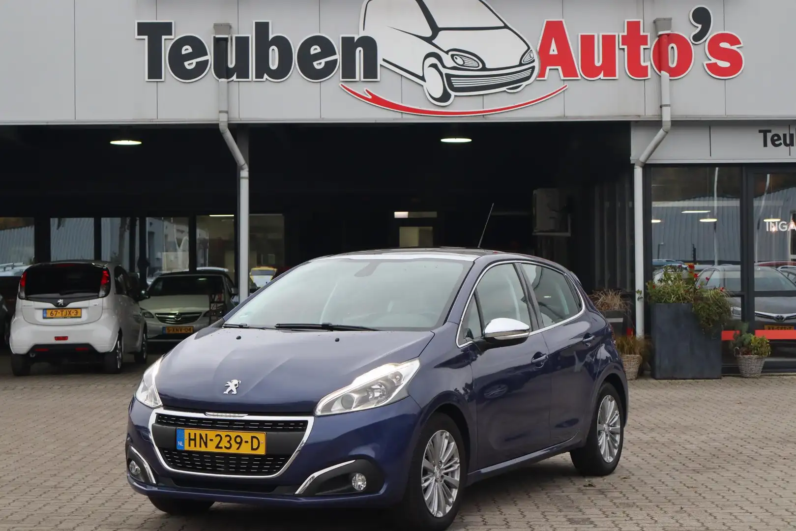 Peugeot 208 1.2 PureTech Allure Panoramadak, Cruise control, C Bleu - 1