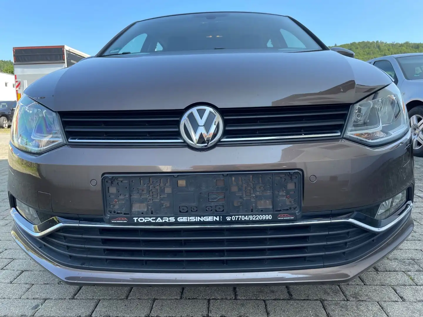 Volkswagen Polo V Highline KLIMAAUT./ALU/SHZ/8-FACH/TOP Braun - 2
