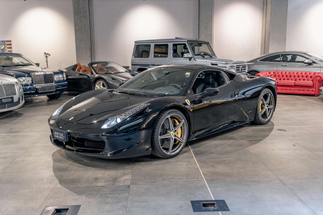 Ferrari 458 Italia DCT*Uff Italia*LED*Carbonio*Service Ferrari