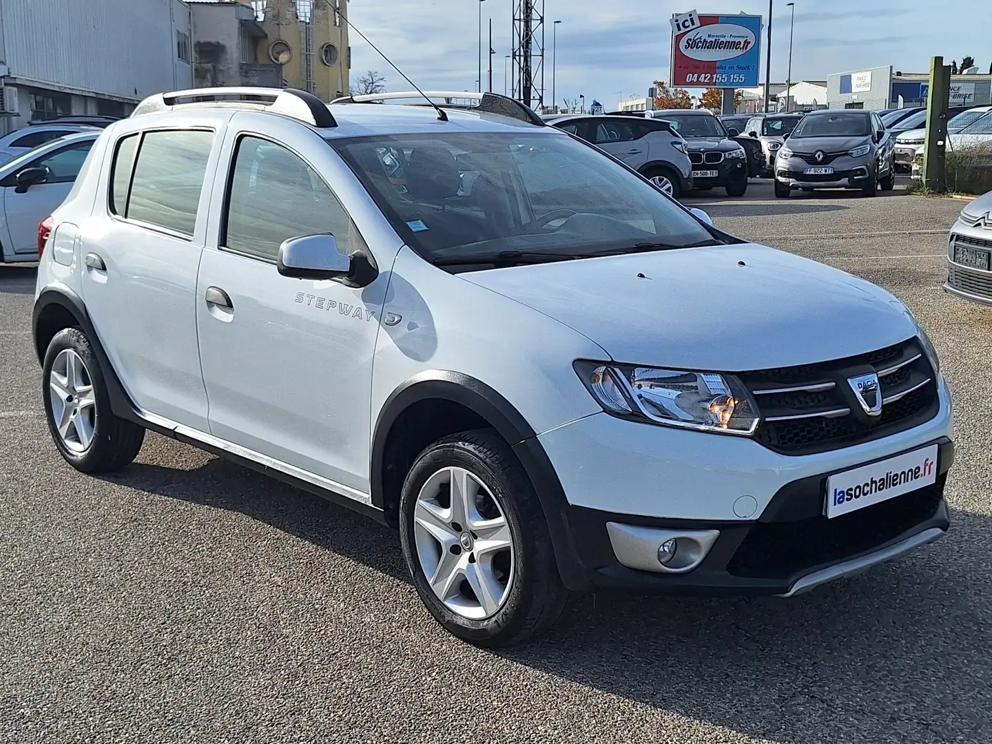 Dacia Sandero TCe 90 E6 Stepway Prestige Easy-R + roue de secours Blanc - 2