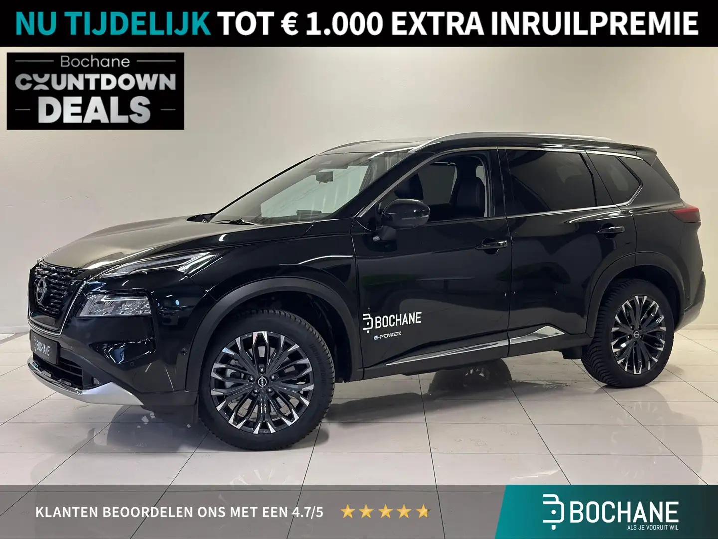 Nissan X-Trail 1.5 e-4orce Tekna Plus 4WD | BOSE Audio | Panorama Zwart - 1