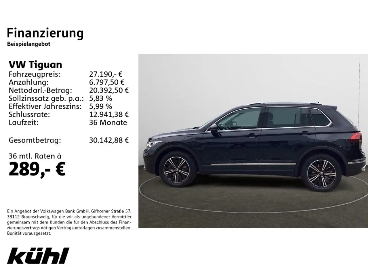 Volkswagen Tiguan 1.4 TSI eHybrid DSG Elegance Navi,AHK,LM1, миниатюра 2