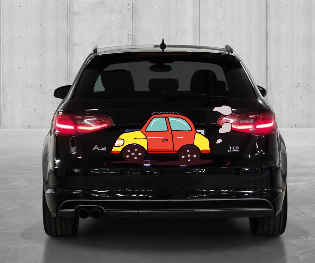 Audi A3 A3 Sportback 1.6 TDI 105 Business Line S tronic 7 Noir - 2