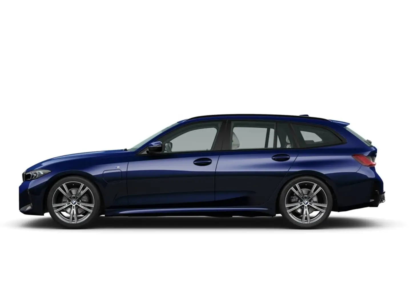 BMW 330 e M Sport touring xDrive/HUD/AHK/Navi/Leder Blau - 2