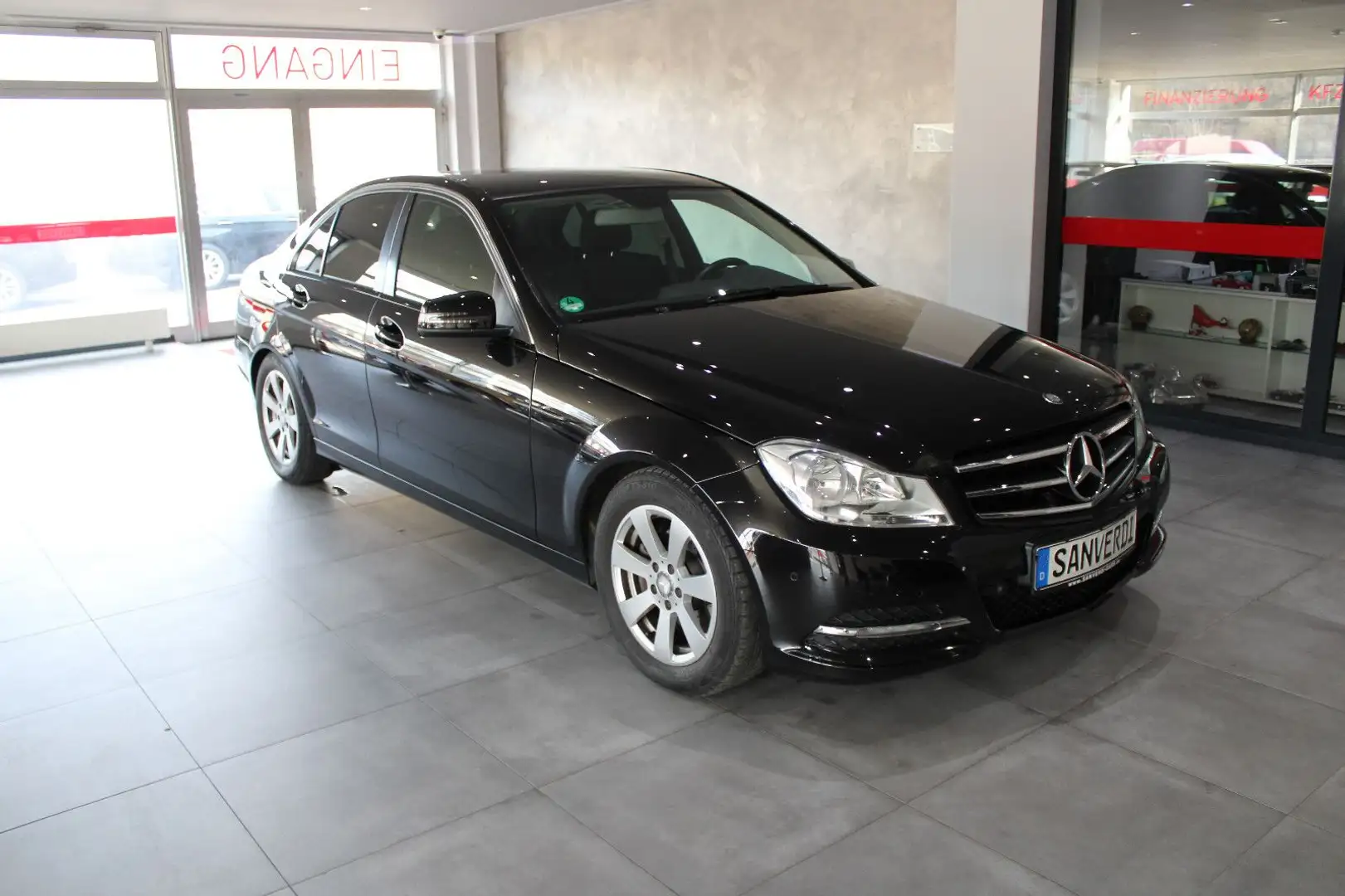 Mercedes-Benz C 180 BlueEFFICIENCY NAVI LED 6.GANG *EURO 5* Nero - 2