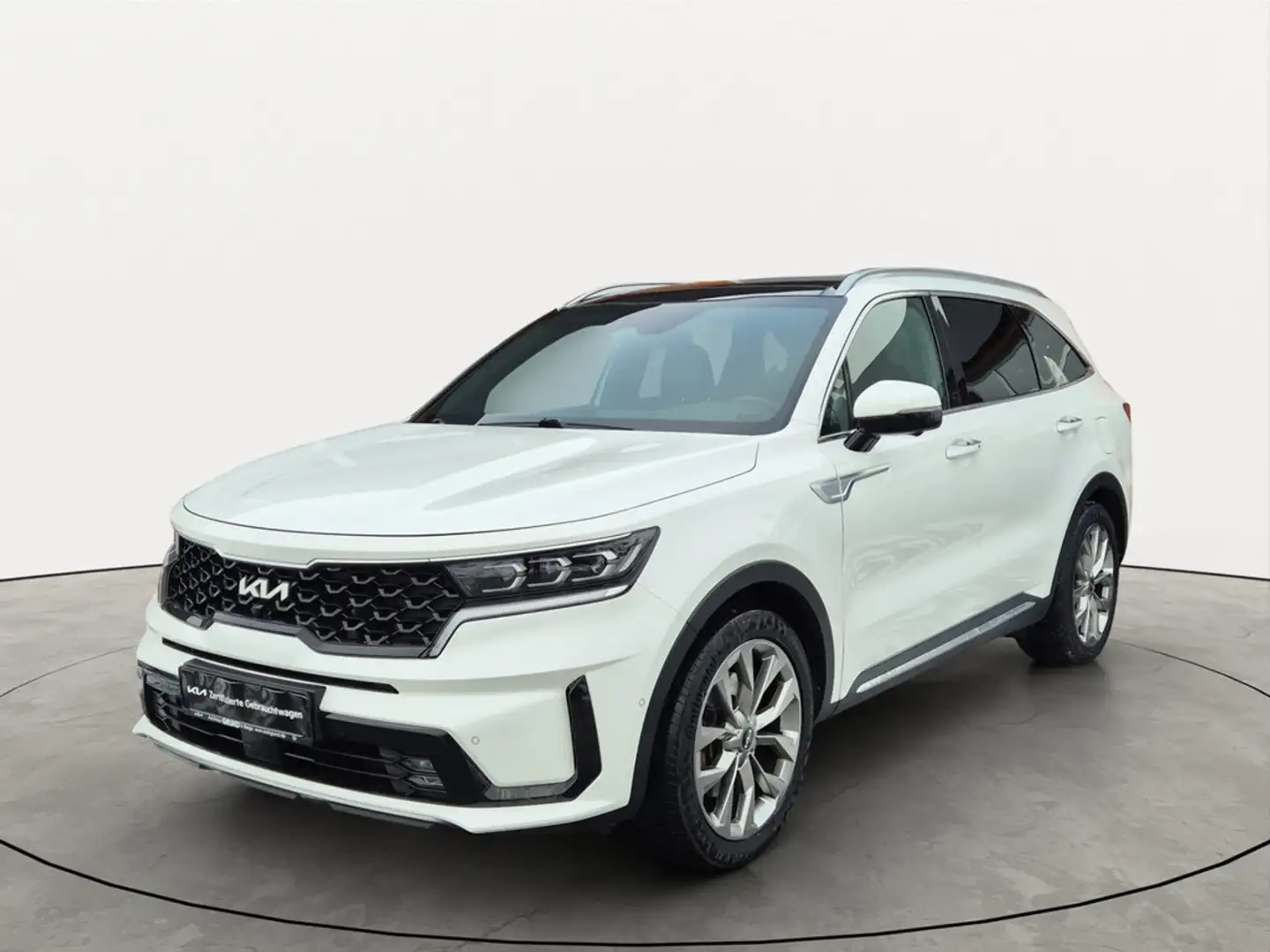 Kia Sorento 2.2D AWD DCT PLATINUM | PANO | AHK | 360° Weiß - 2