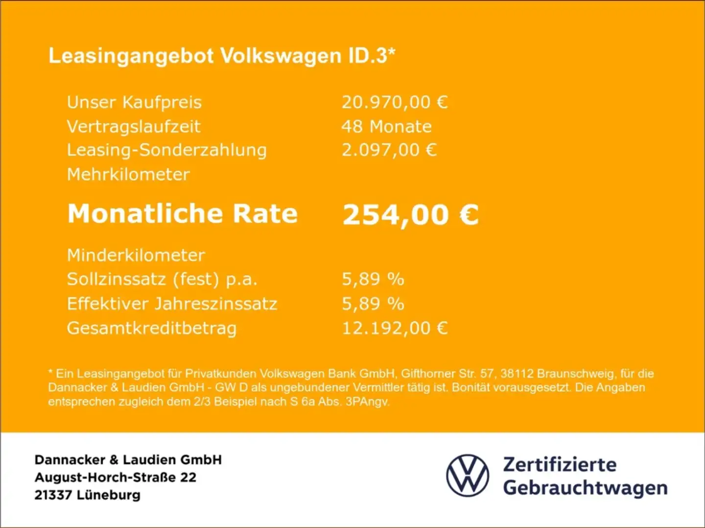 Volkswagen ID.3 Pure Performance 55 kWh Alu LED Navi Sitzheizung P Blau - 2