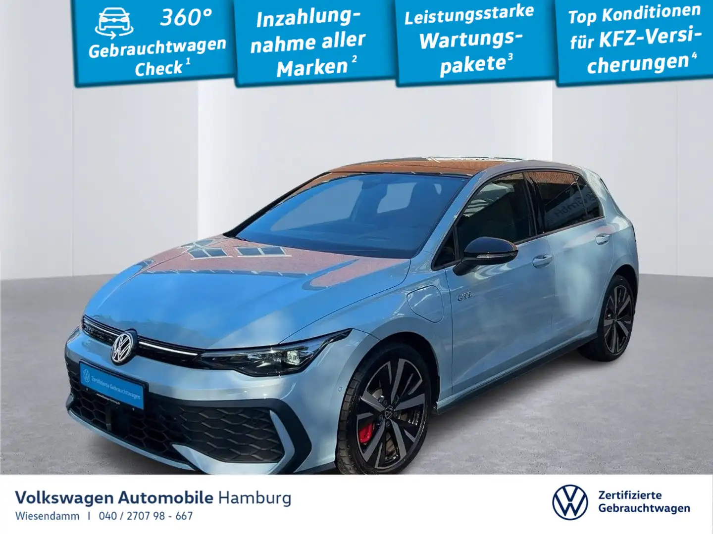 Volkswagen Golf GTE VIII 1.5 eHybrid GTE Pano AHK Blau - 1