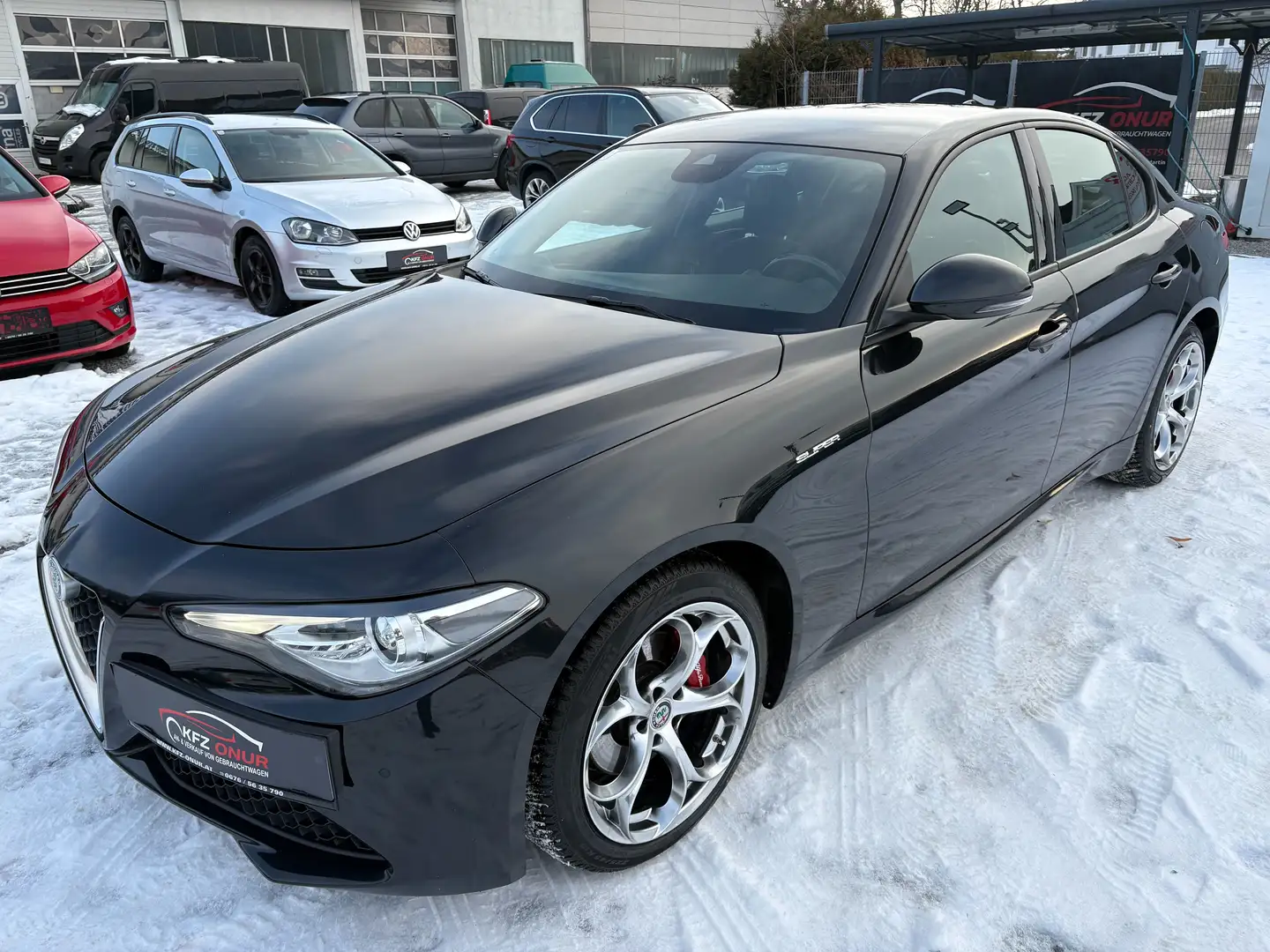 Alfa Romeo Giulia Giulia Super 2,2 160 ATX RWD Super*TOP ZUSTAND Schwarz - 2