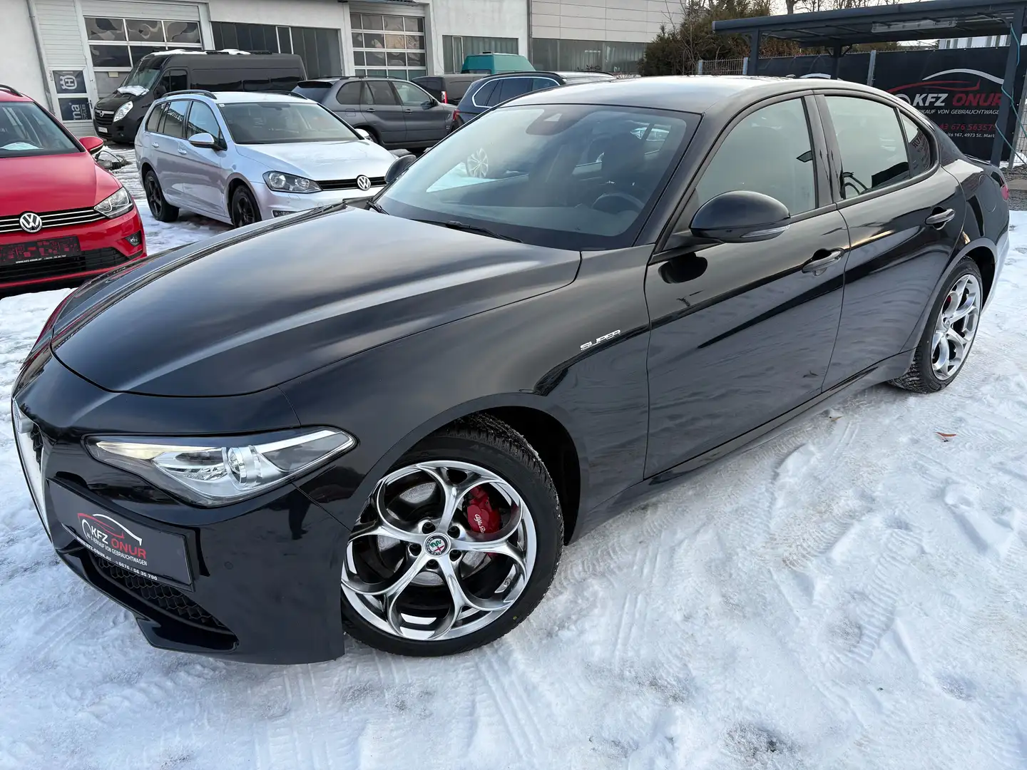 Alfa Romeo Giulia Giulia Super 2,2 160 ATX RWD Super*TOP ZUSTAND Schwarz - 1