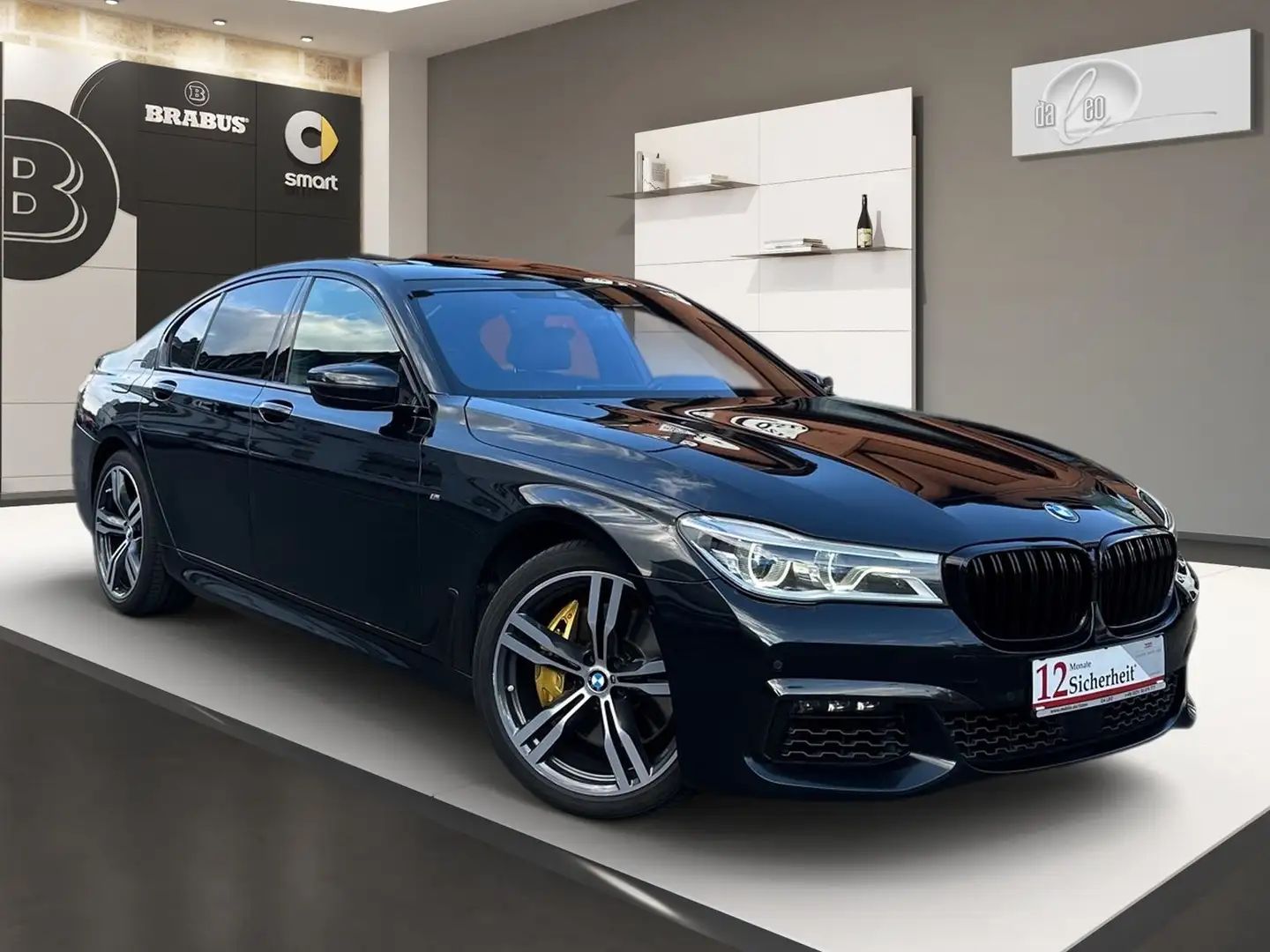 BMW 750 7 750 i xDrive M-Sport Schiebedach ACC HuD Softc Noir - 2