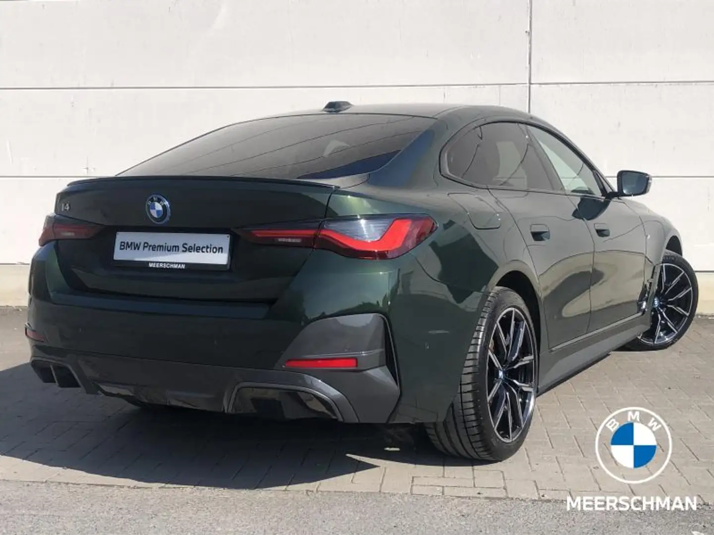 BMW i4 Msportpro pano cruise hifi Groen - 2